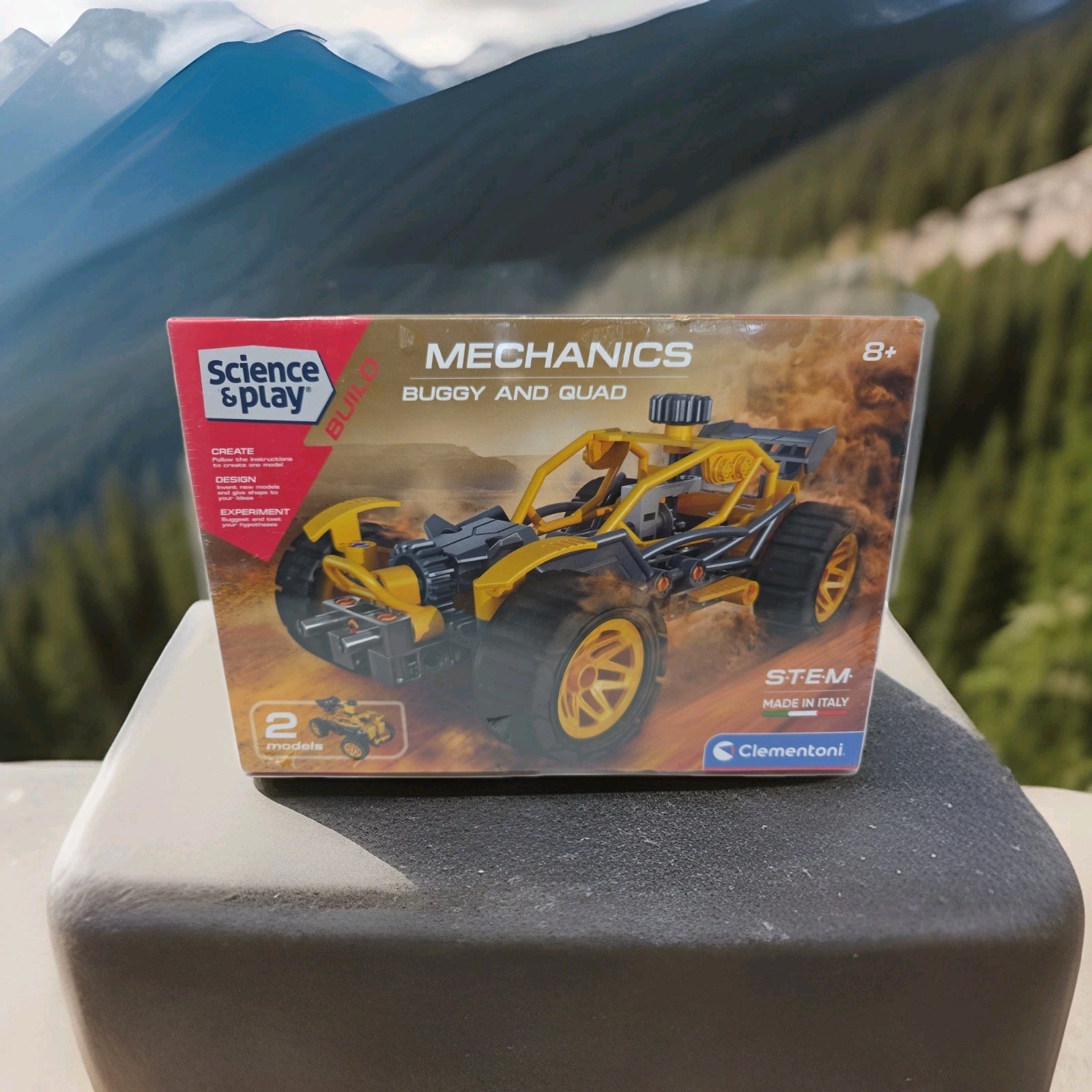 Clementoni Mechanics – Buggy and Quad Scientific Kit- Science & Play NEW
