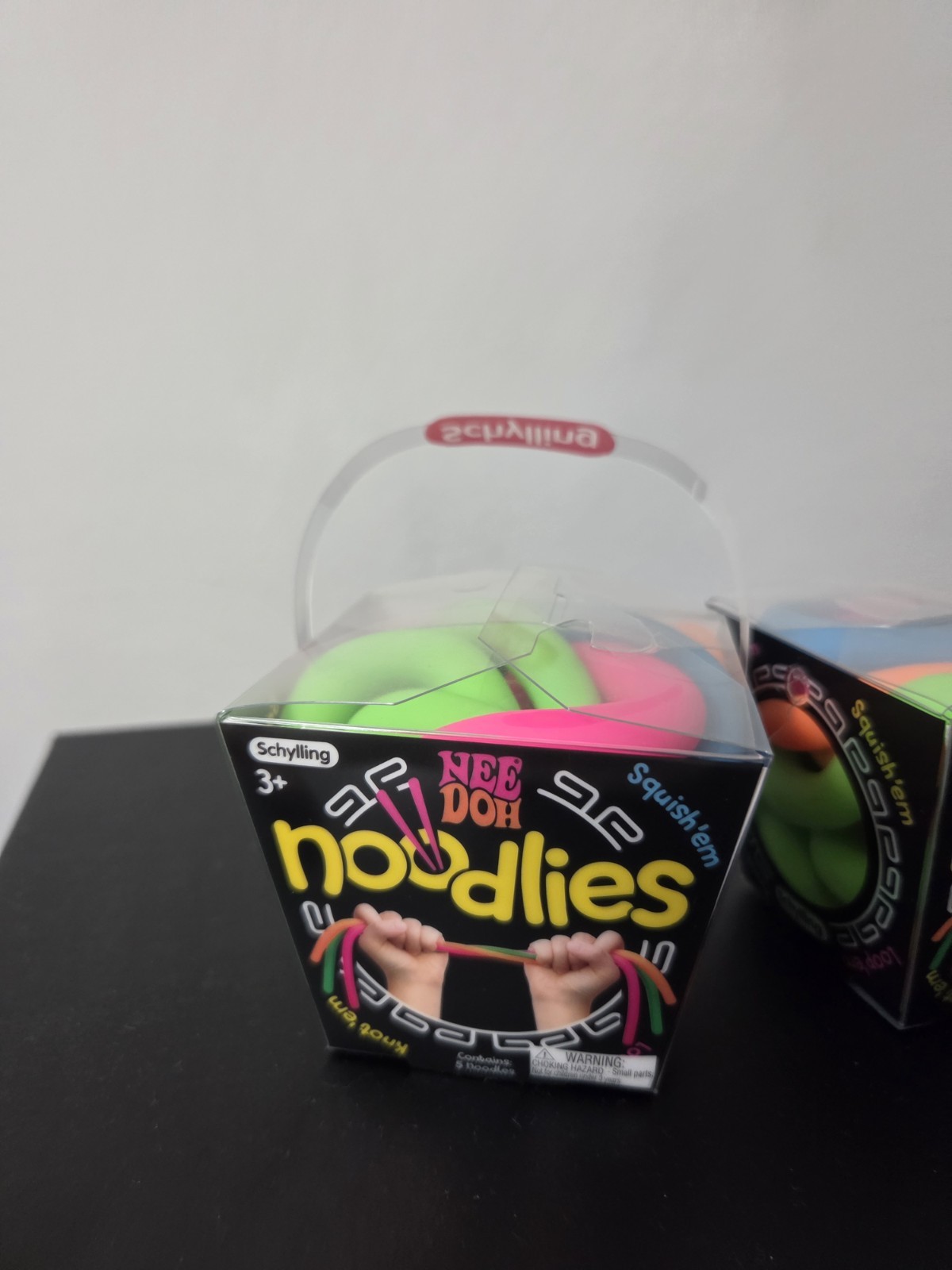 USA Authentic NeeDoh Noodlies Sensory Fidget Toy, RARE Nee Doh Stretchy Noodles