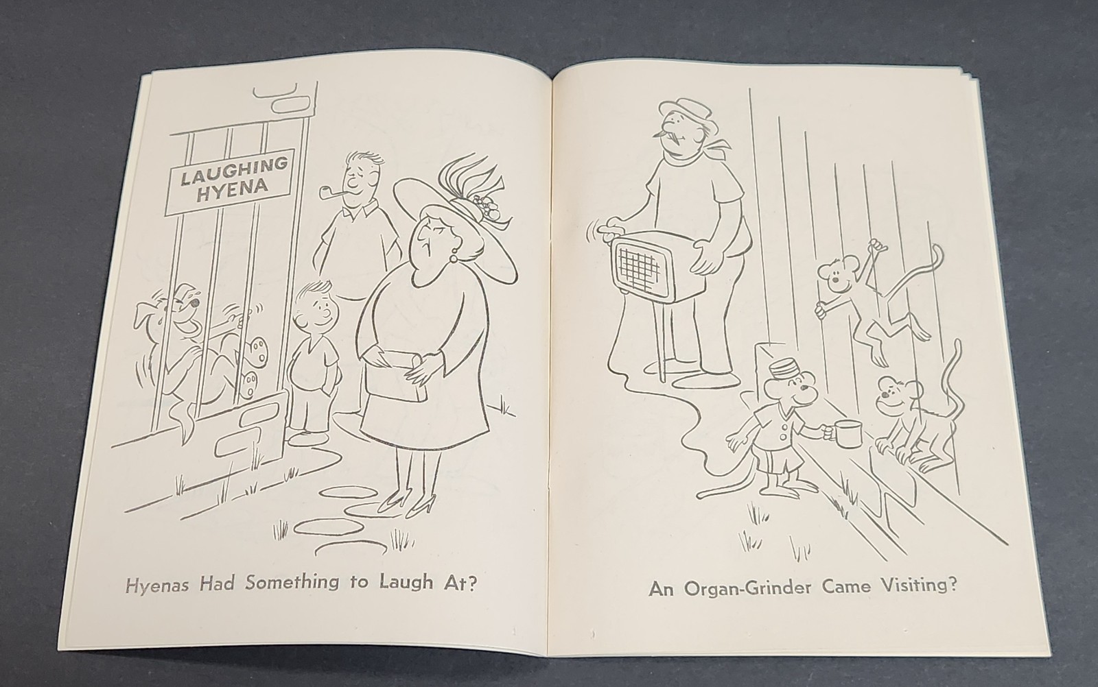 3 Vintage 1967 Coloring Books: Mother Goose, What-If Zoo & First Color Book