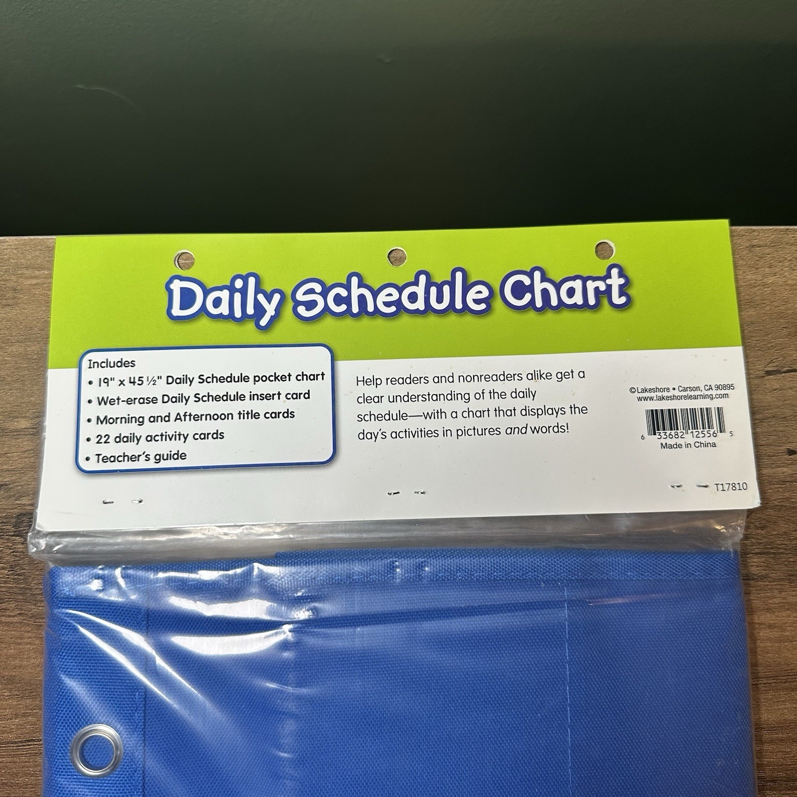 Lakeshore Daily Schedule Chart Includes 22 Daily Activity Cards New