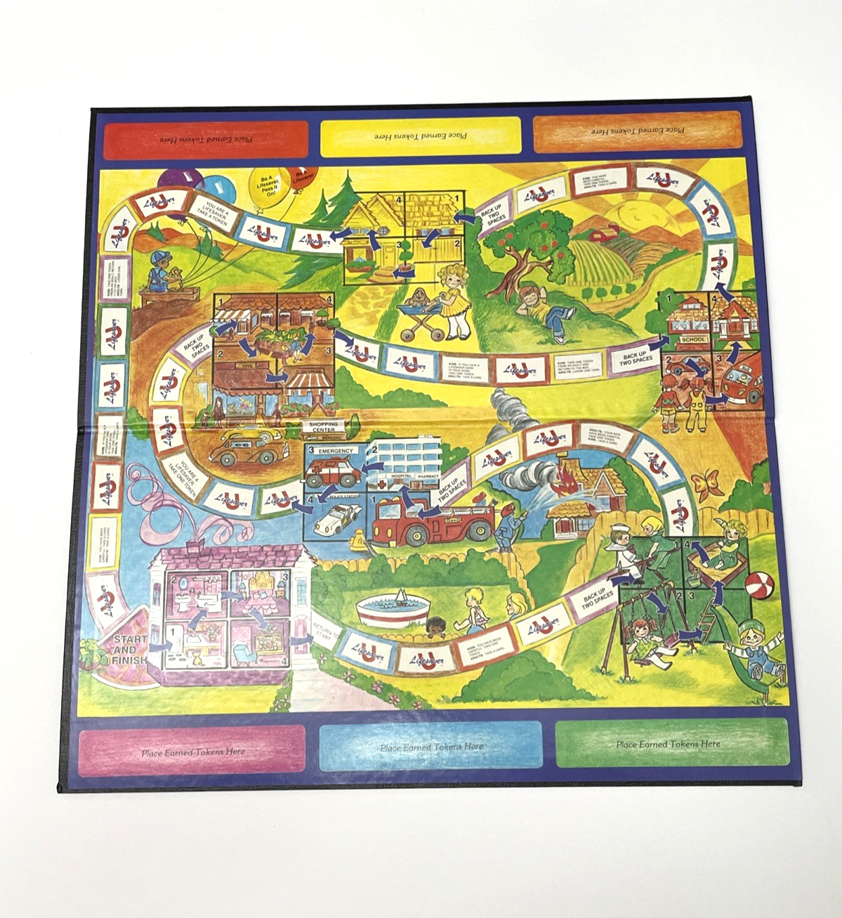 Ungame Lifesaver Game 1985 Parents Teach Your Child Safety Complete