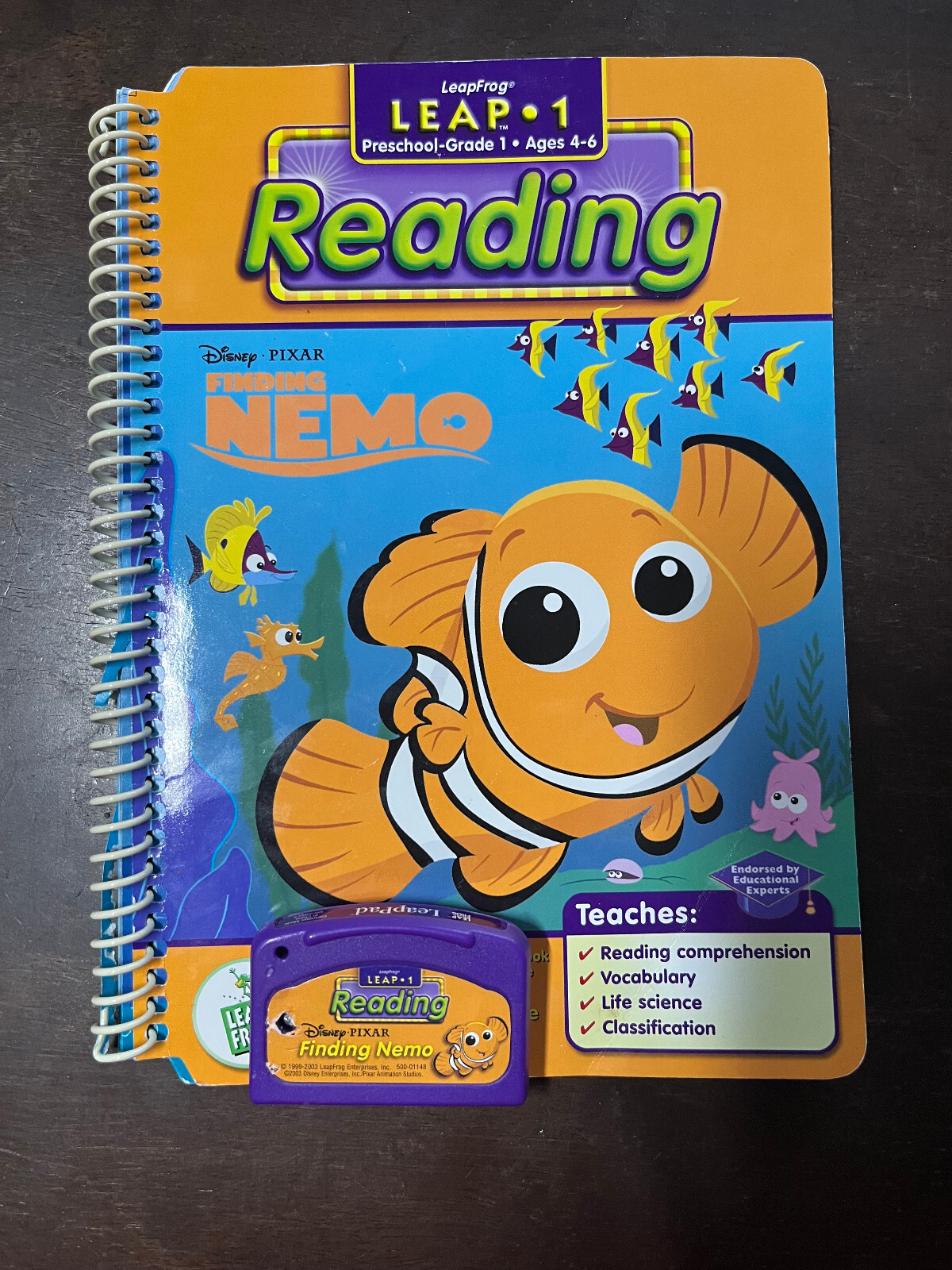LeapFrog LeapPad Book & Cartridge: Reading – Finding Nemo