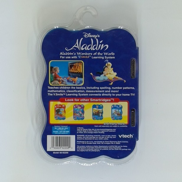 Aladdin’s Wonder of the World V-Smile Smartridge Compatible with V-SMILE TV Sys