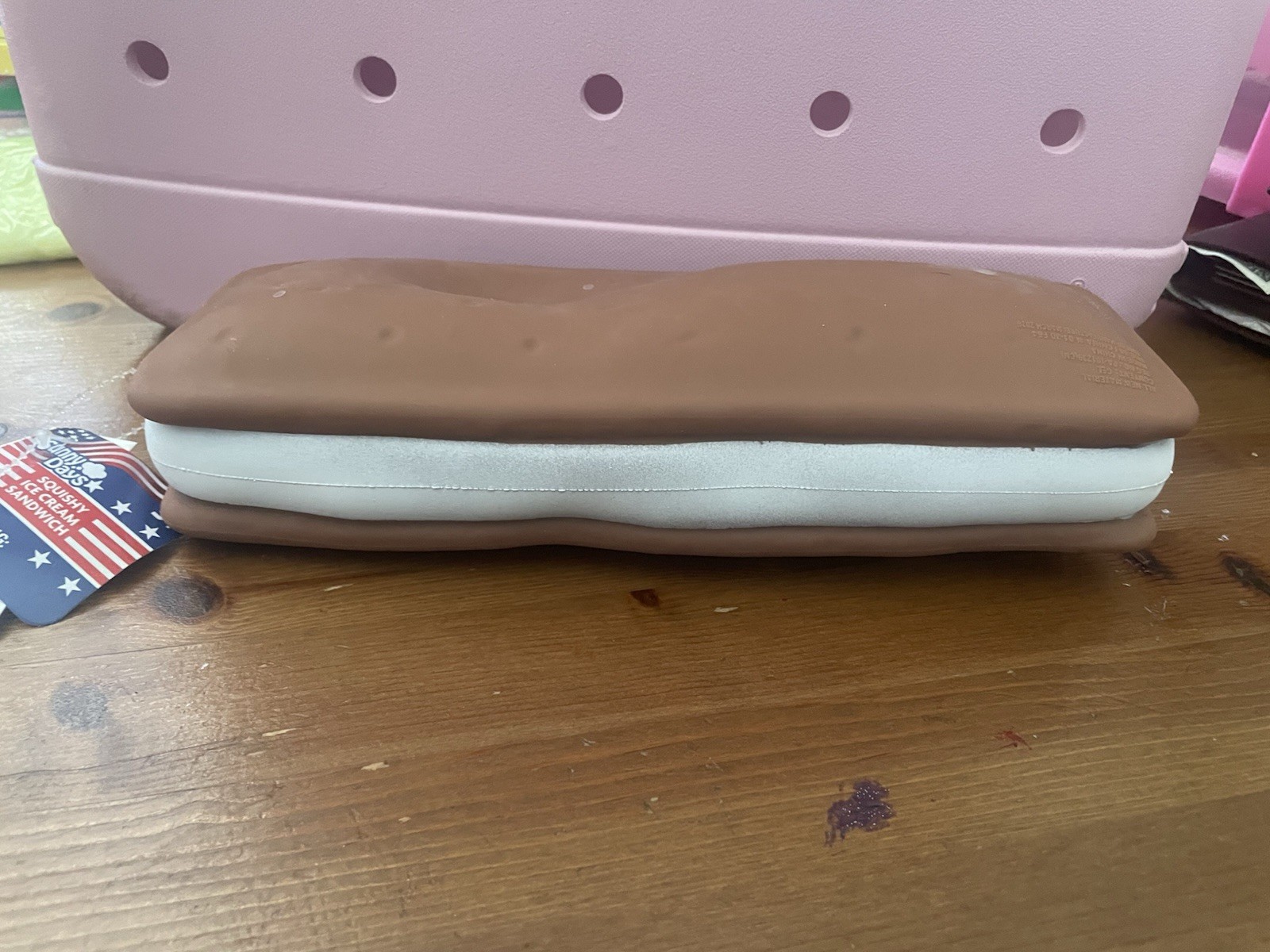 Sunny Days Squish Popsicle Hot Dog Ice Cream Sandwich Squeeze Toy