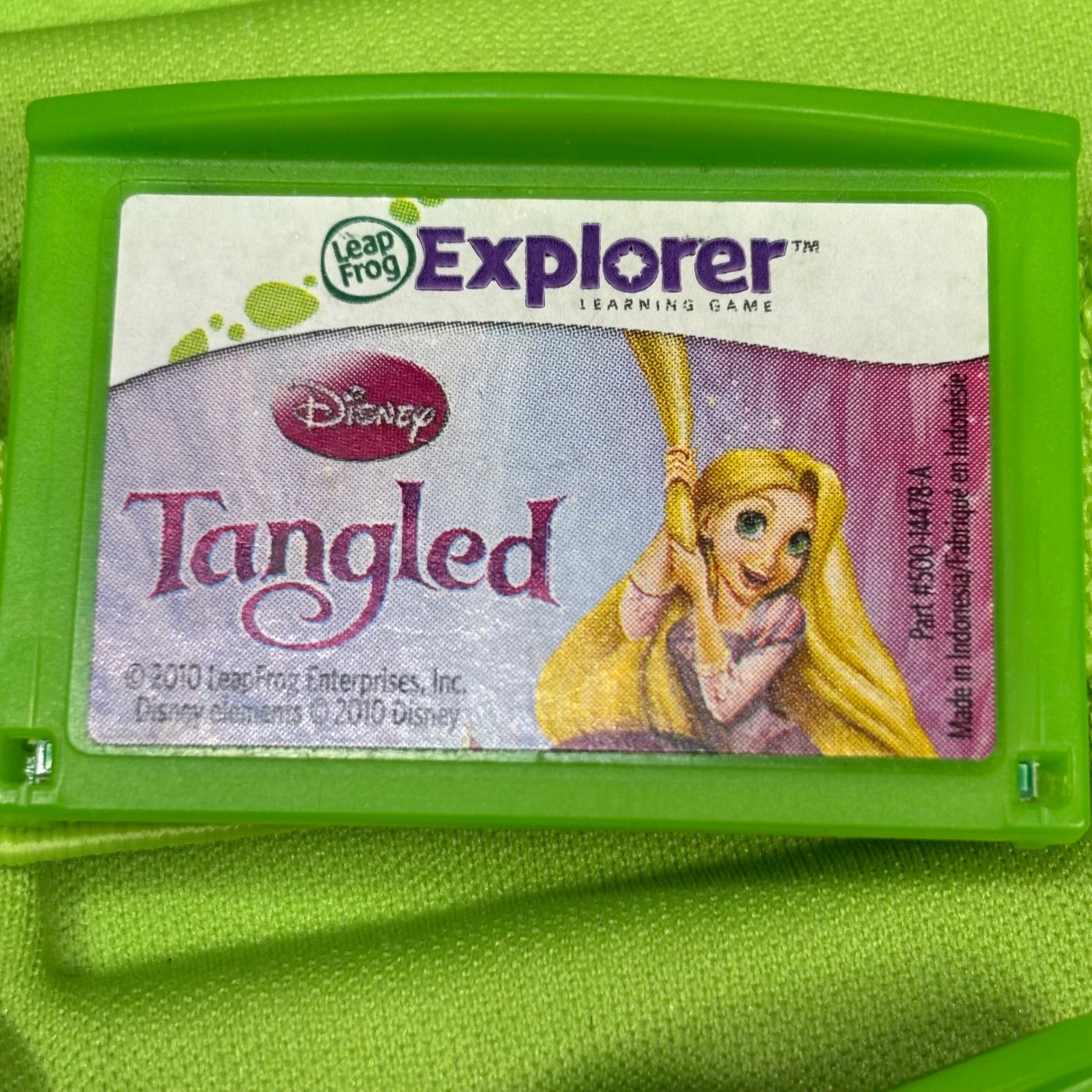 LeapFrog LeapPad Explorer Accessories Case Skin 6 Games Stylus No Tablet Green