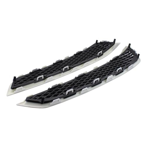 2Pcs Front Driver and Passenger Side Bumper Lower Grille and Trim for Acura