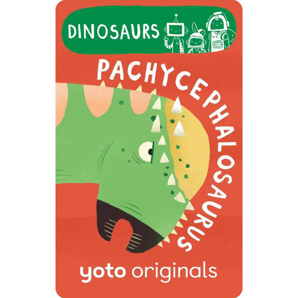 Yoto BrainBots: Dinosaurs Audio Card Collection (8 Card Pack): Educational