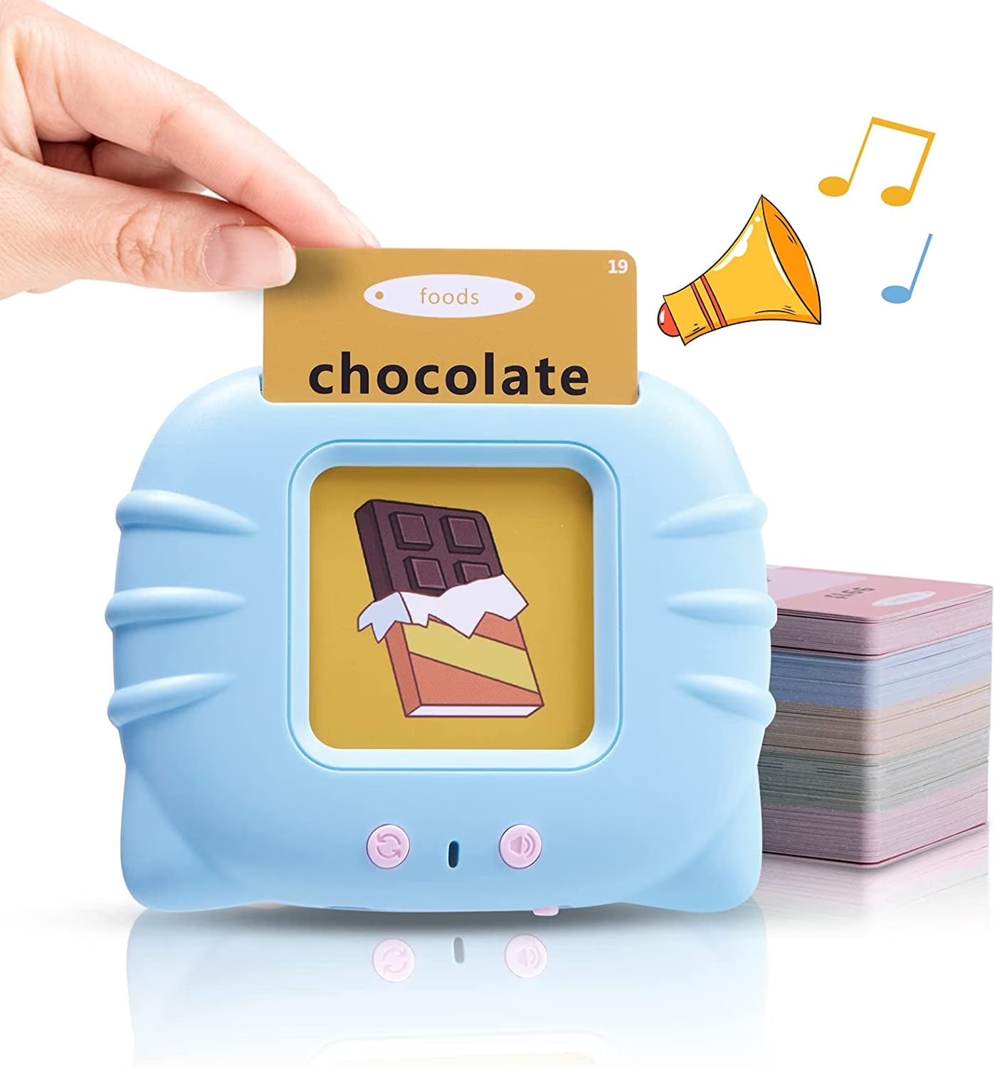 Talking Flash Cards Learning Toys 224 Words Educational Speech Cards Kids
