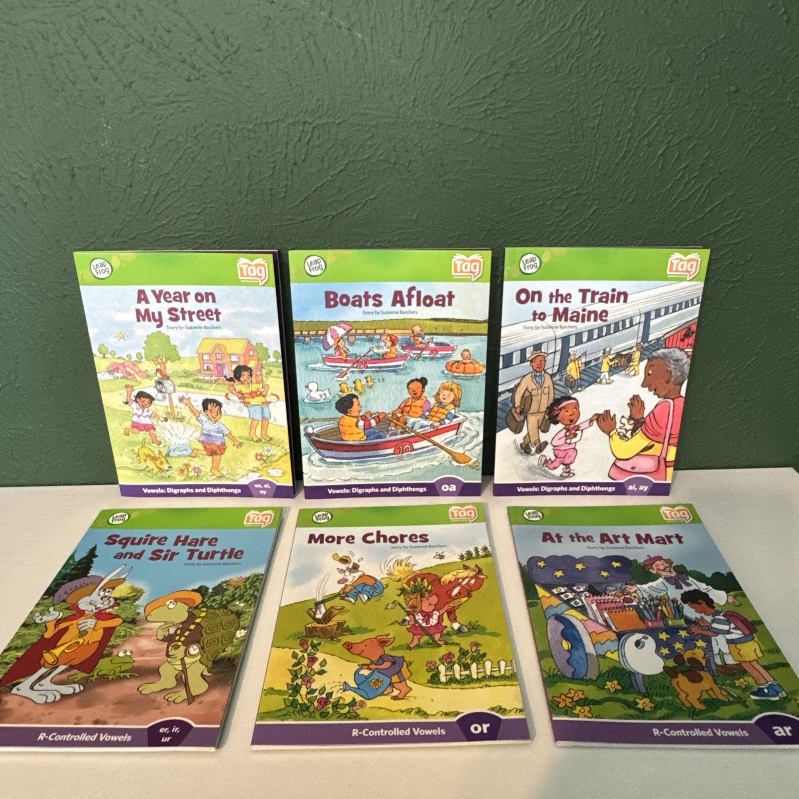 Leap frog, Learning to read, Book set 4, Advanced Vowels. 4 – 7 years, 6 books