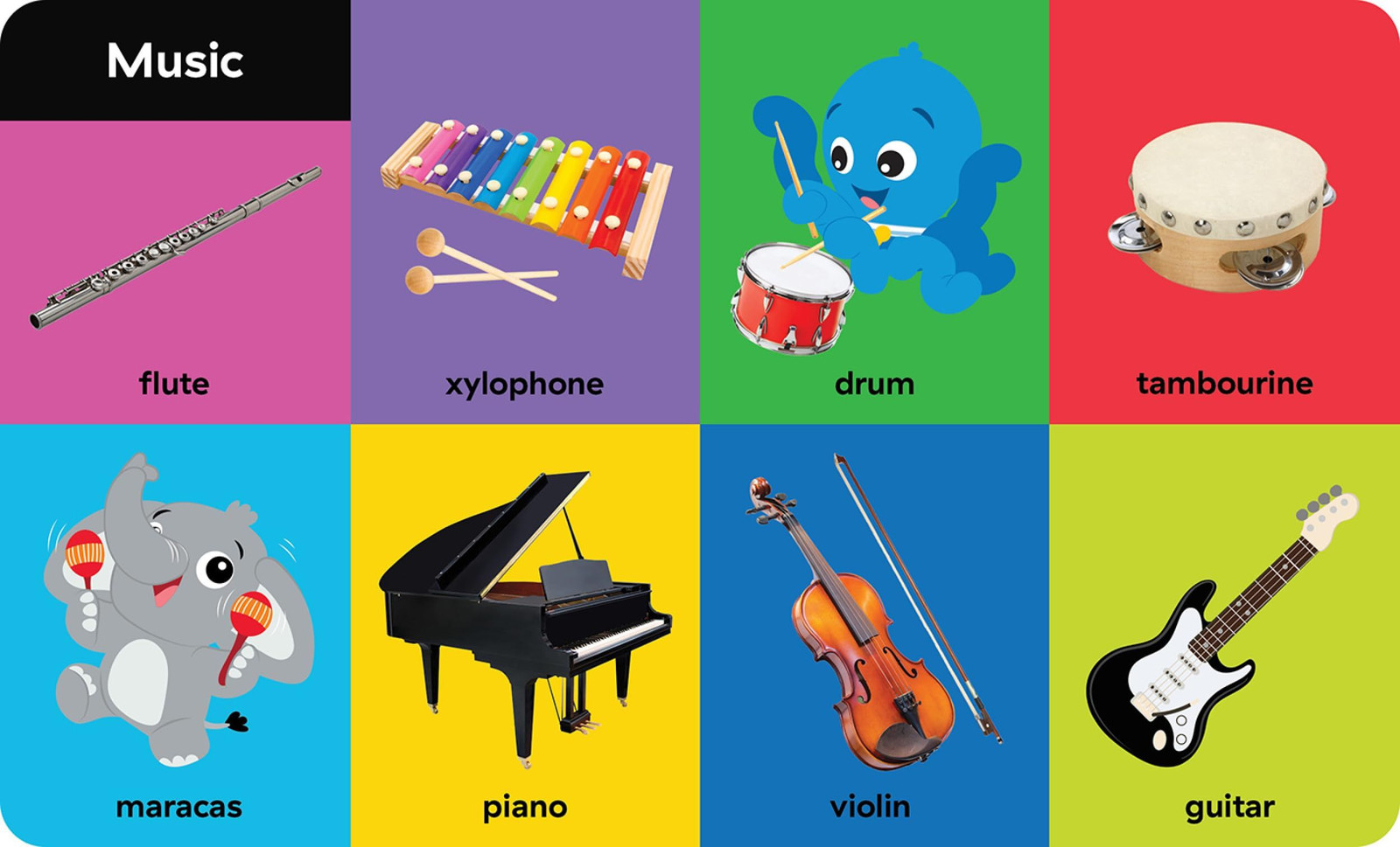 Baby Einstein – My First 100 Words – Early Learning Vocabulary Board Book -…