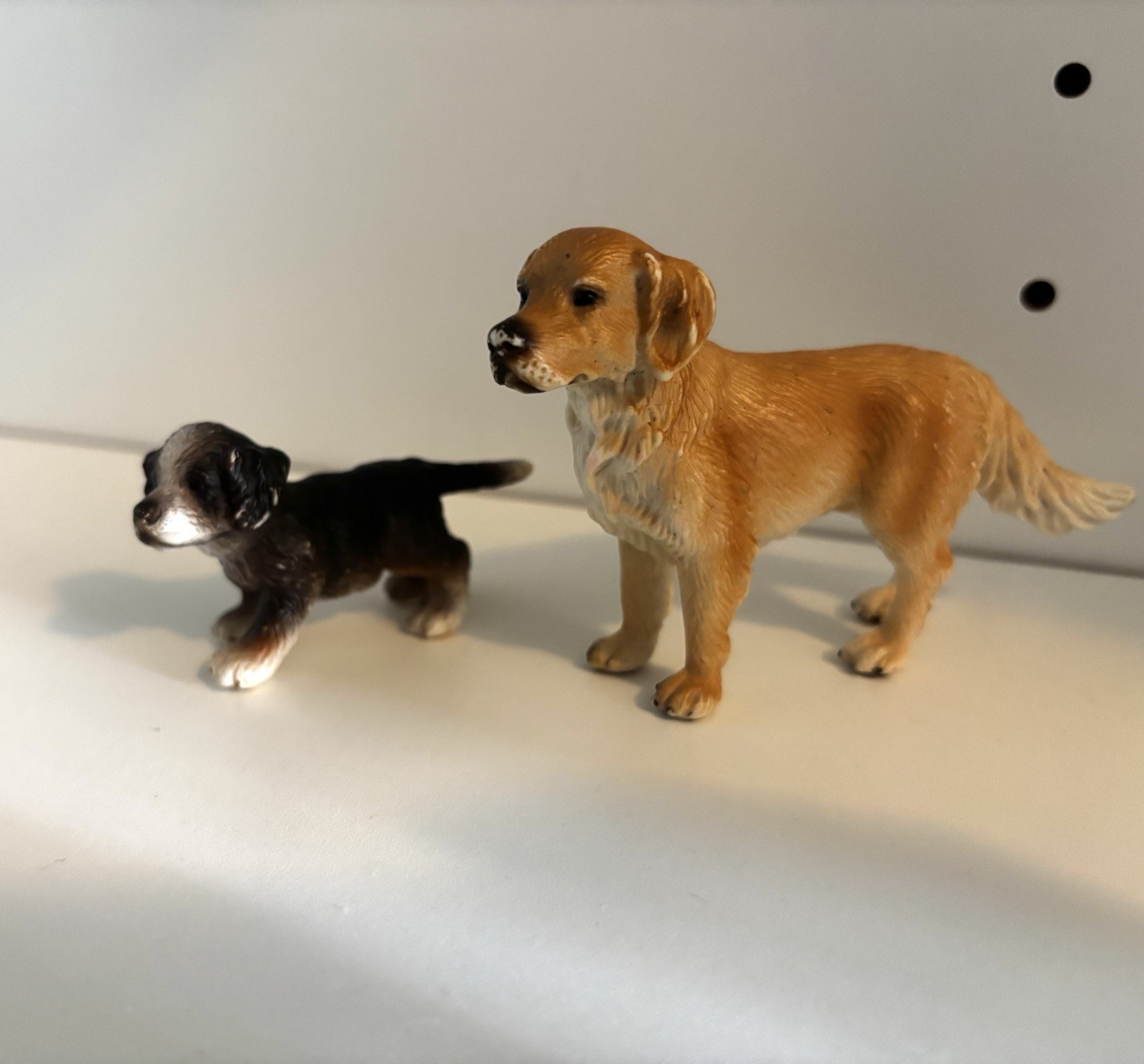 Schleich Dog & Animal Lot- Golden Retriever, Dachshund, Dalmatian, Swan, Llama