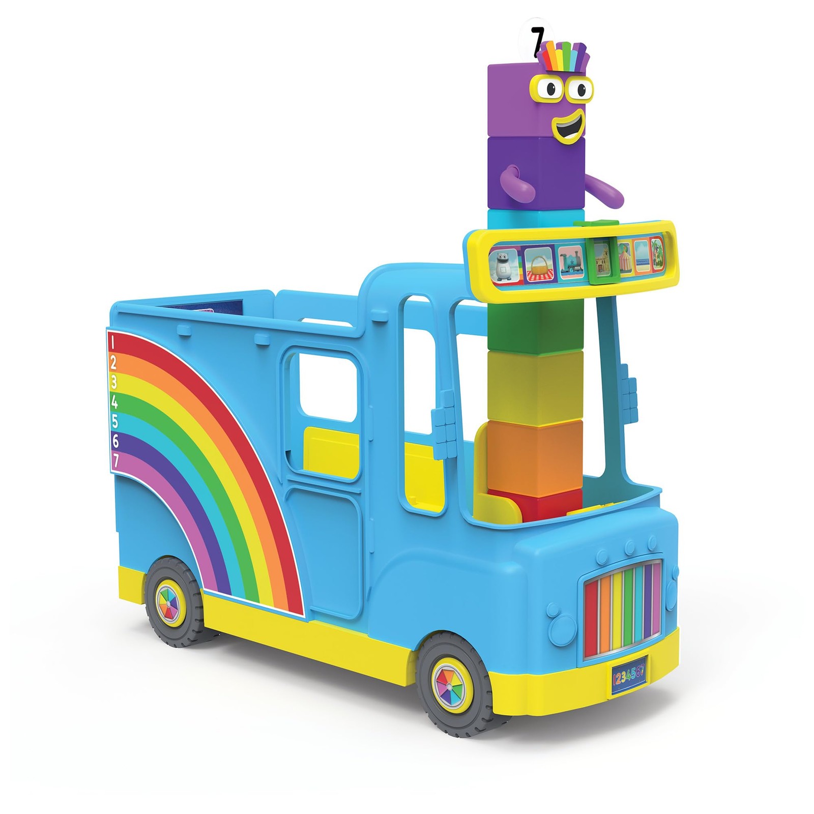 hand2mind Numberblocks 4.7 inches x 10.4 x 7.7 inches, Multicolor