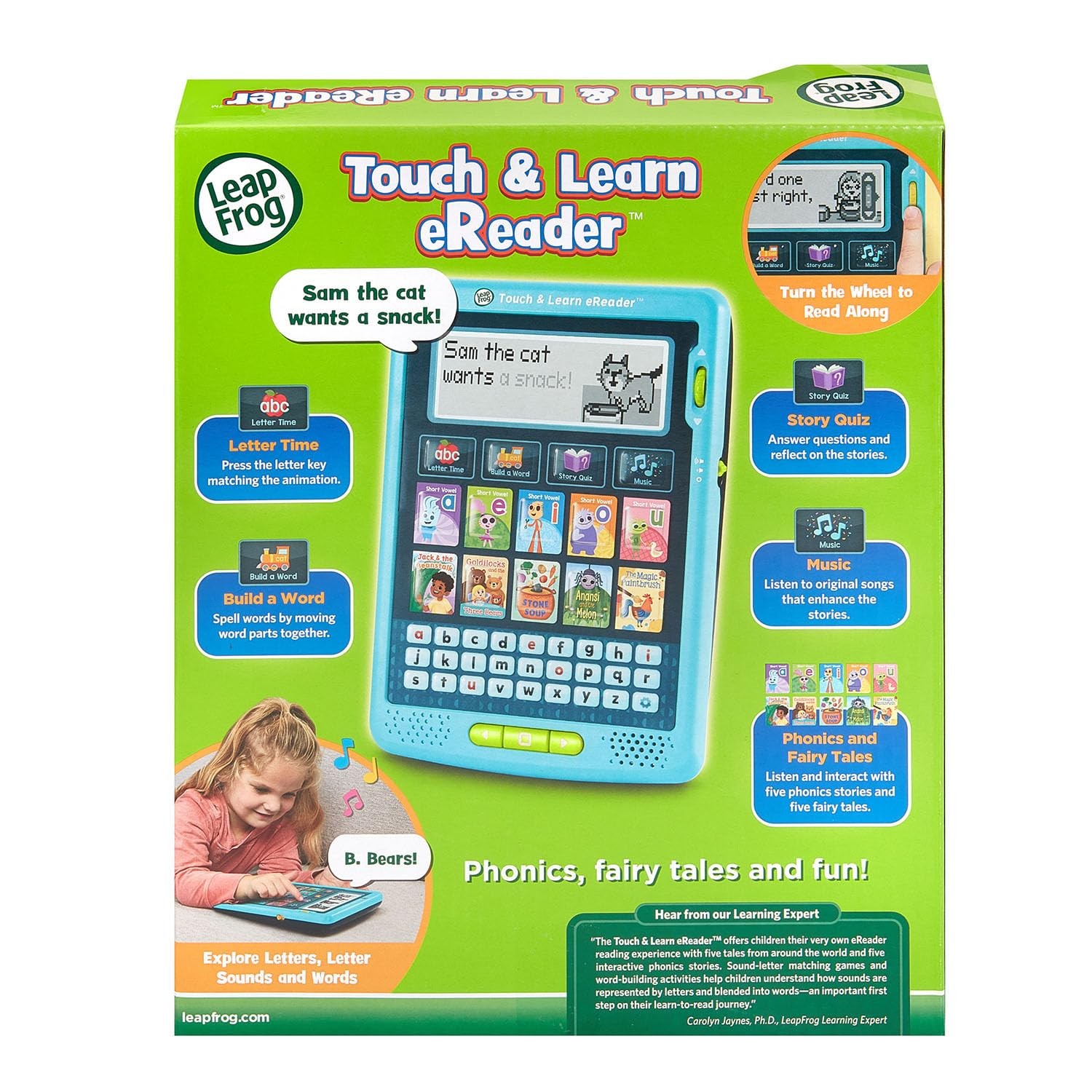 Touch and Learn eReader, Teal