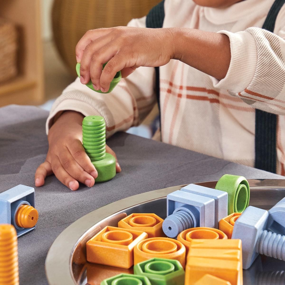 Kaplan Early Learning Twisty Tools – Nuts and Bolts Set – 84 Pieces