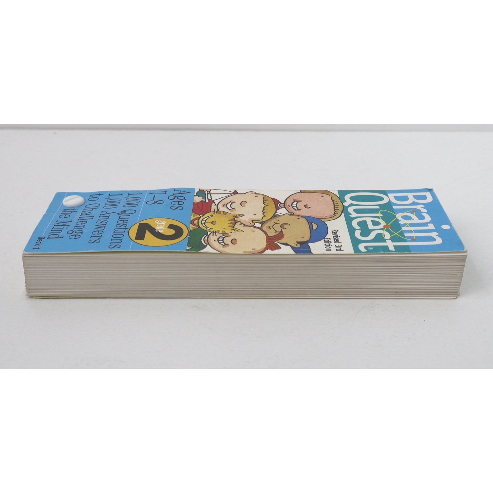 Brain Quest Grade 2 Revised 3rd Edition Deck 1 Ages 7-8 1000 Questions Answers
