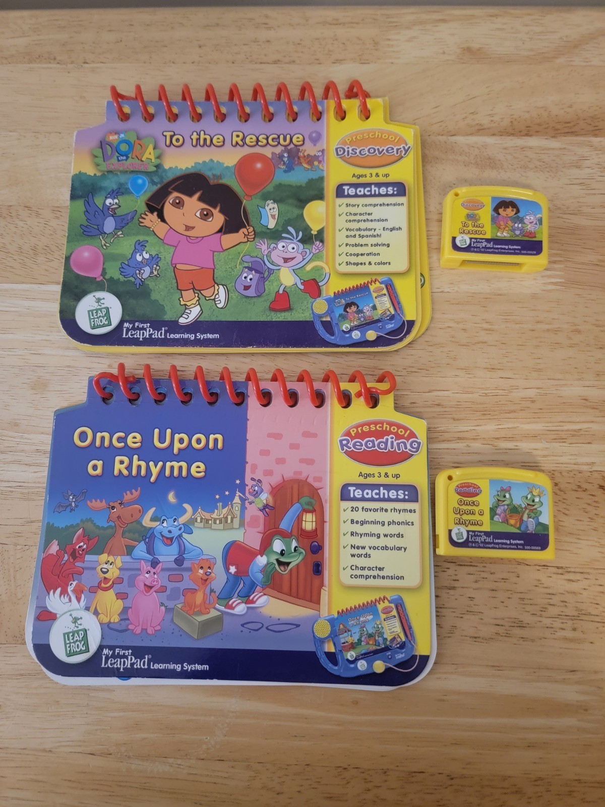 My First LeapPad: Once Upon A Rhyme Preschool Dora To The Rescue Book Cartridge