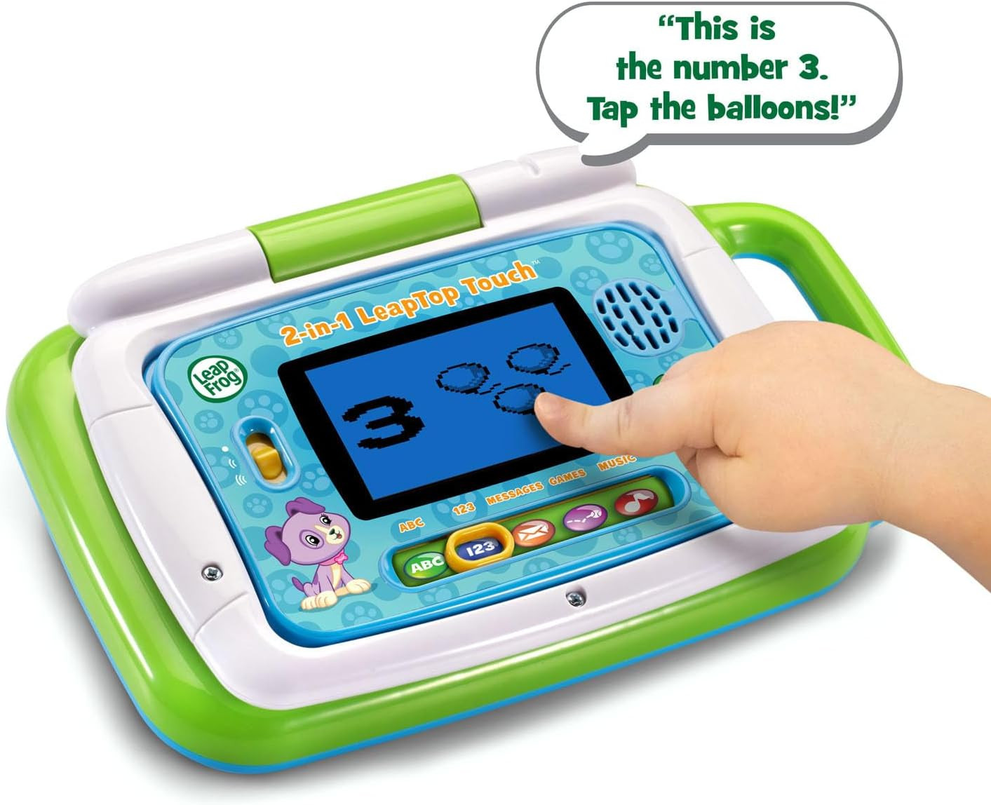 2-in-1 LeapTop Touch, Green