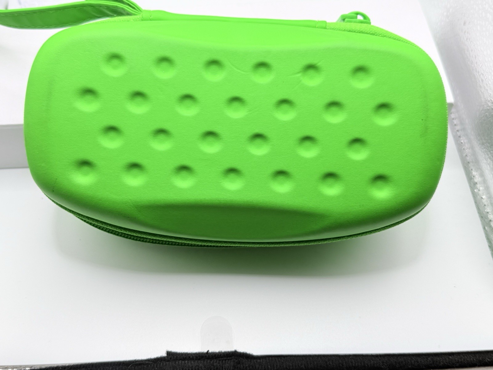 LEAPFROG LEAPSTER GS Green Game Console w/3 Games & Carry Case, Tested & Working