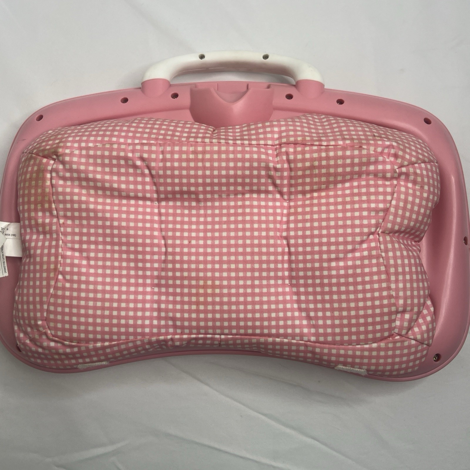 Leap Frog Little Touch Pink Leap Pad with Pillow WORKS NO GAME INCLUDED