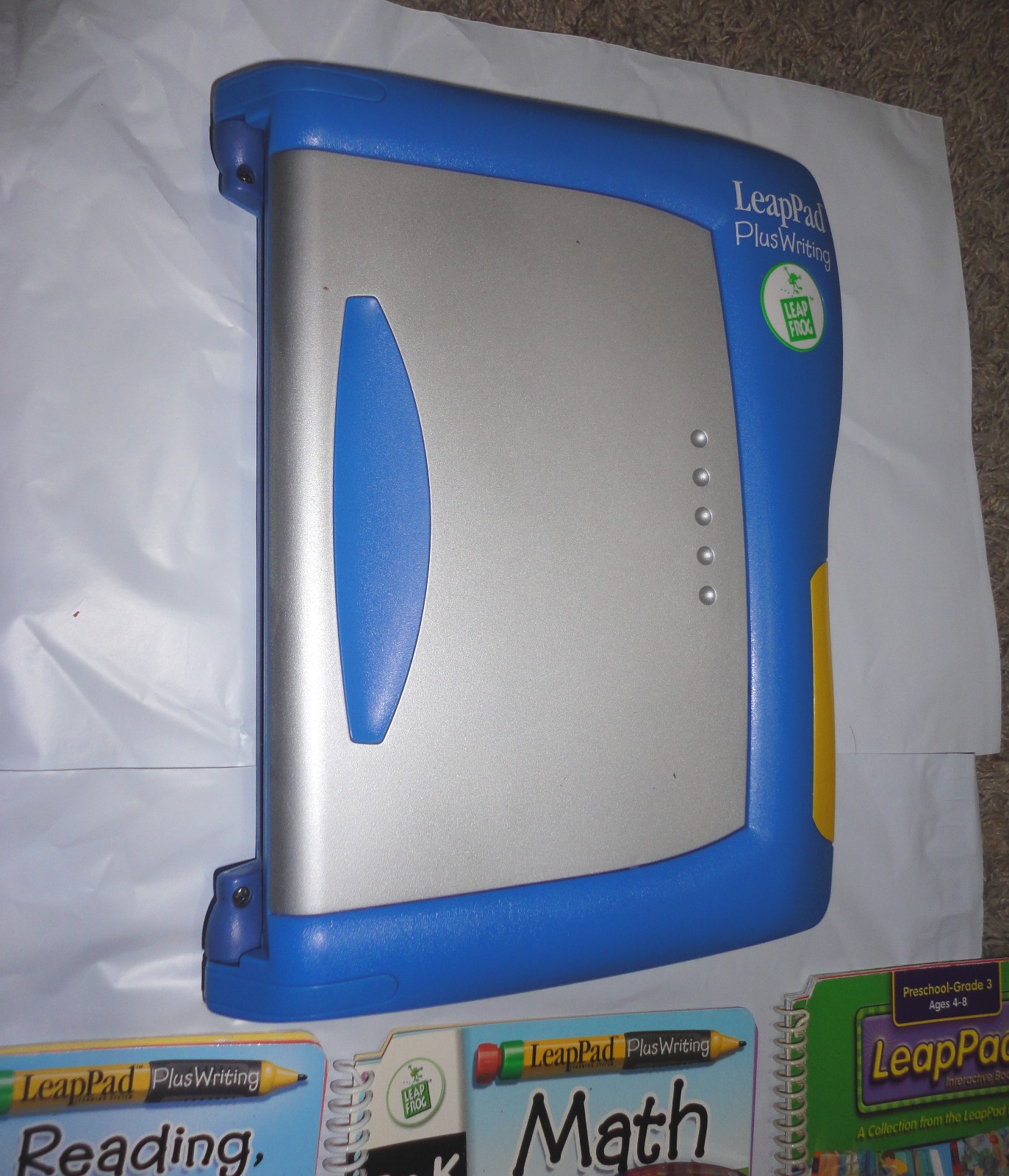 Leapfrog LEAPPAD Plus WRITING Learning SYSTEM + 3 BOOKS