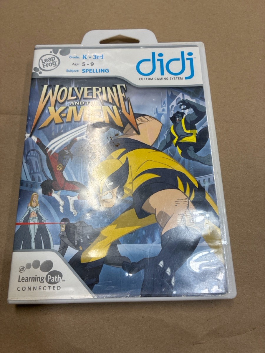 LEAPFROG DIDJ GAME: WOLVERINE AND THE X-MEN (HPB030689)