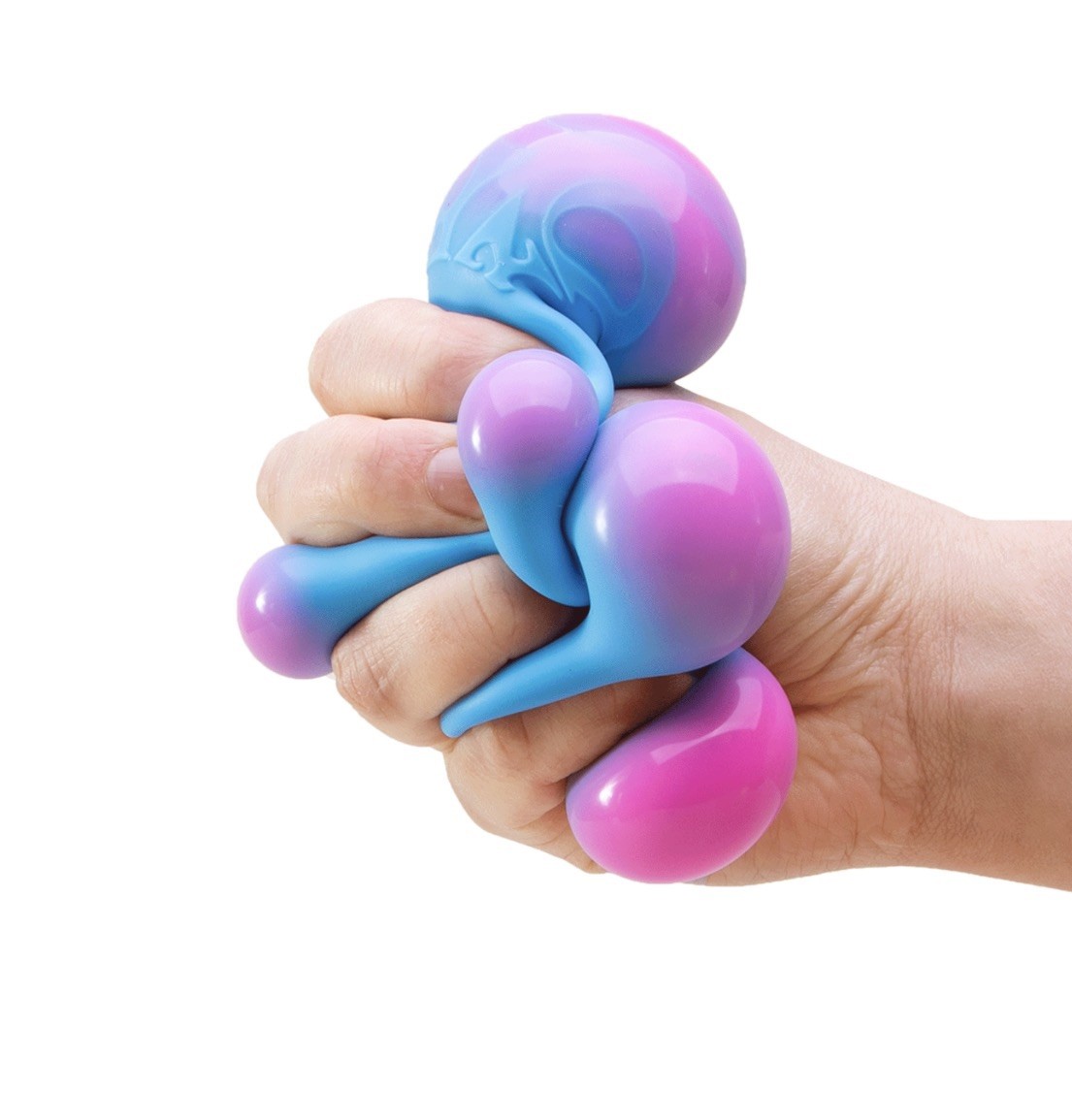 NeeDoh Set of 3 Color Change Cube (Pink, Blue, Yellow) Nee Doh Squishy Toy