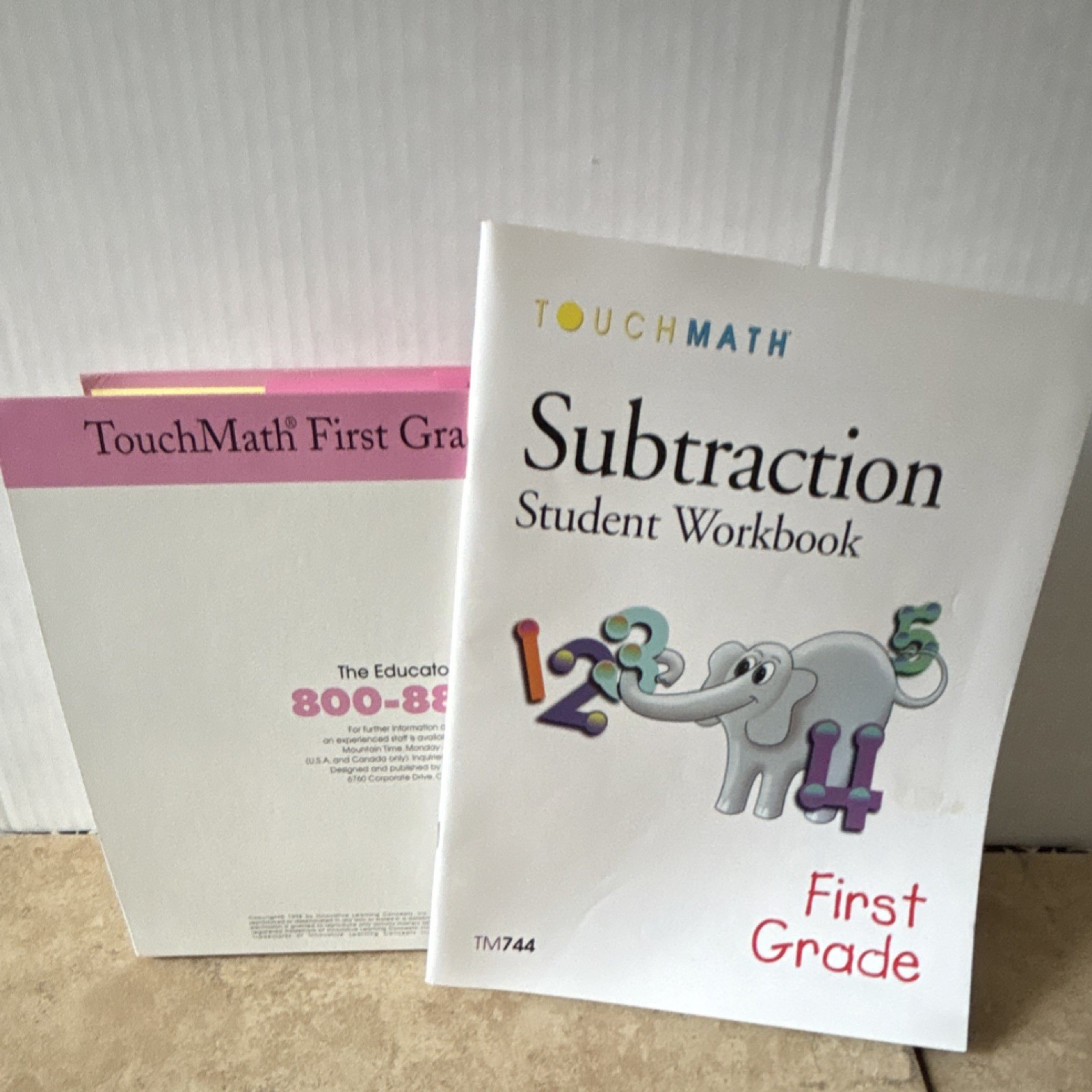 TouchMath Subtraction Kit First Grade TouchMath TM741 – Never used –