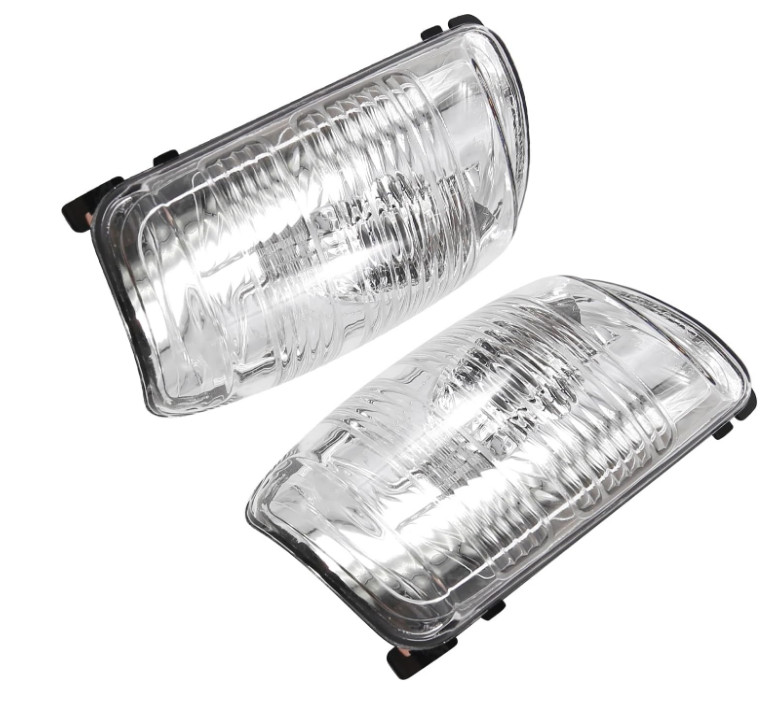 Pair Side Mirror Turn Signal Light Lens For Ford Transit  T150 250 350 2015-2021