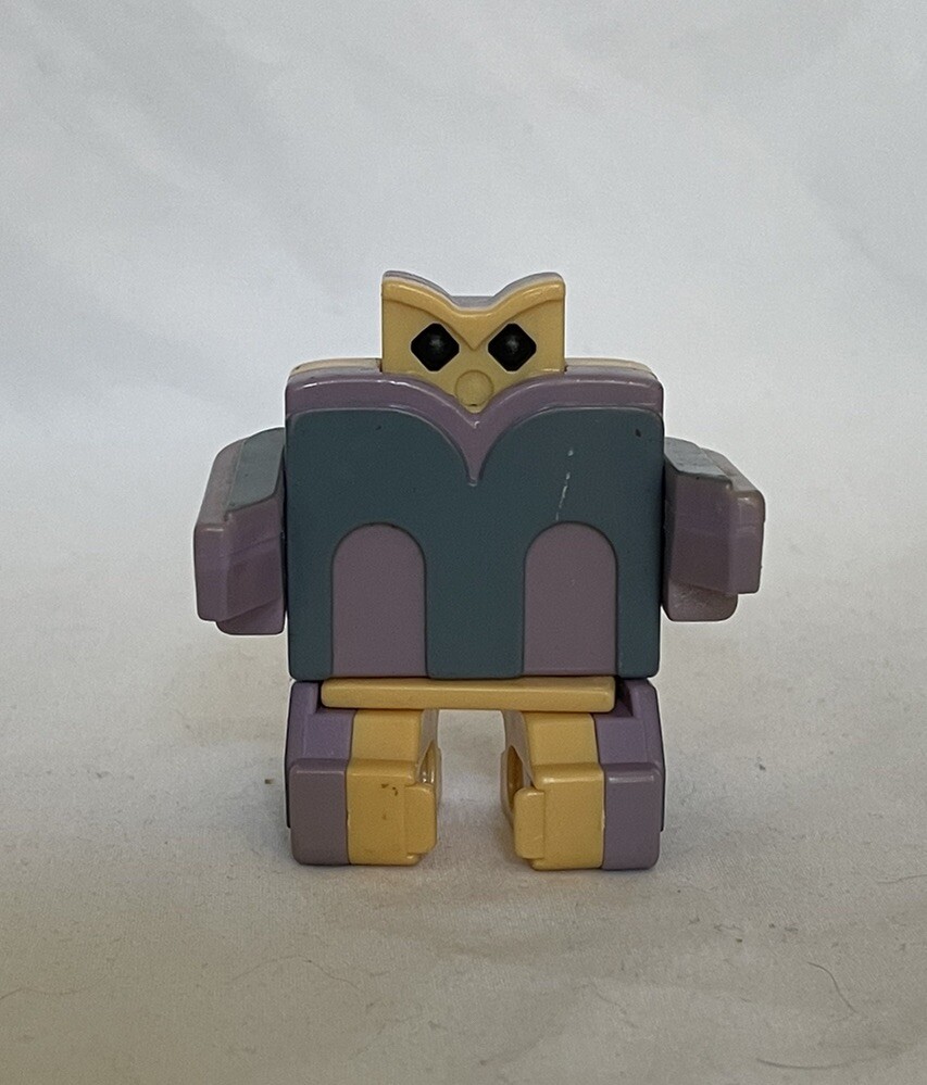 Vtg ALPHA-BOTS Letter B Transforming Letters Robots Action Figure Mattel 1985