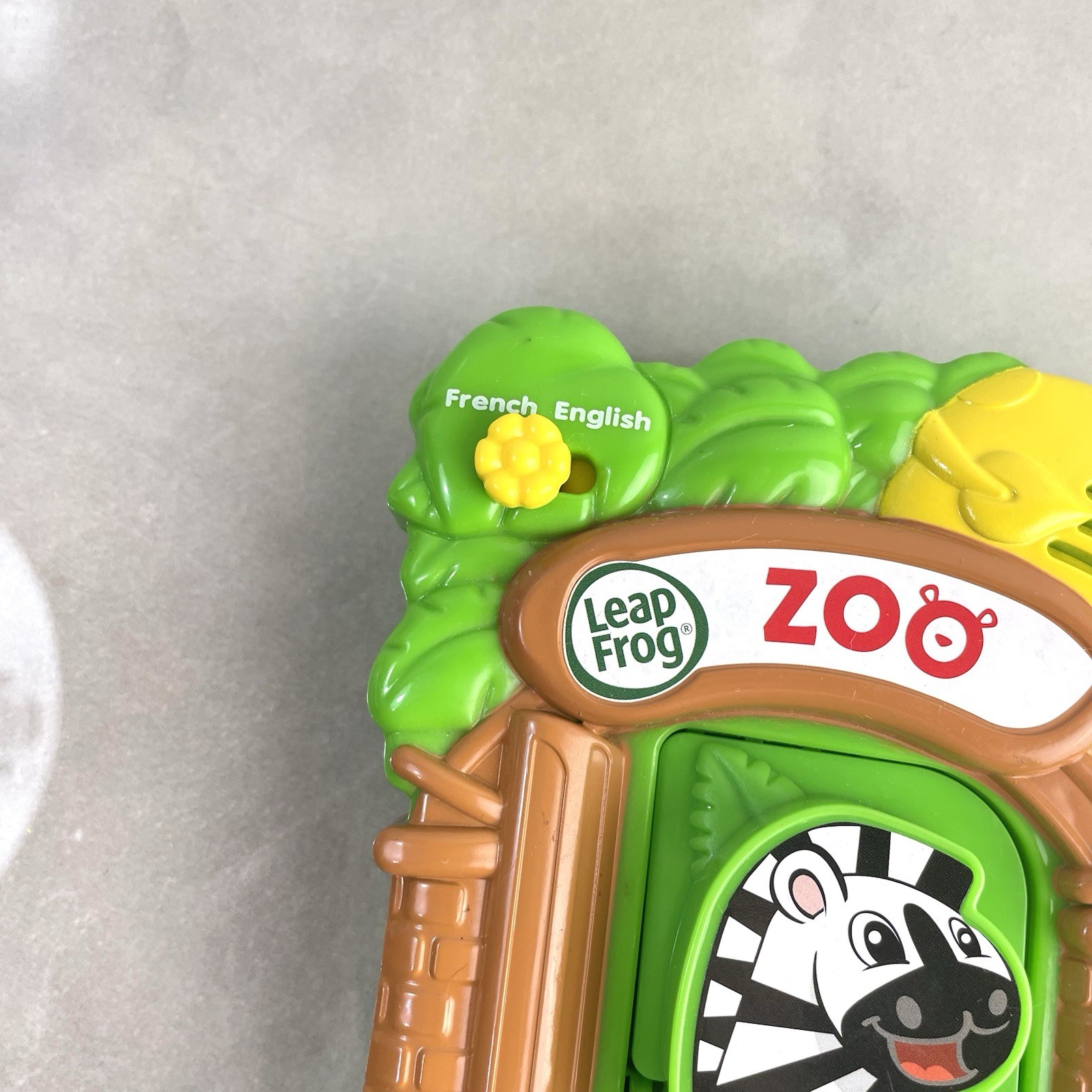 Leap Frog Zoo Animals Fridge Magnets Sound Complete French English Tested RARE