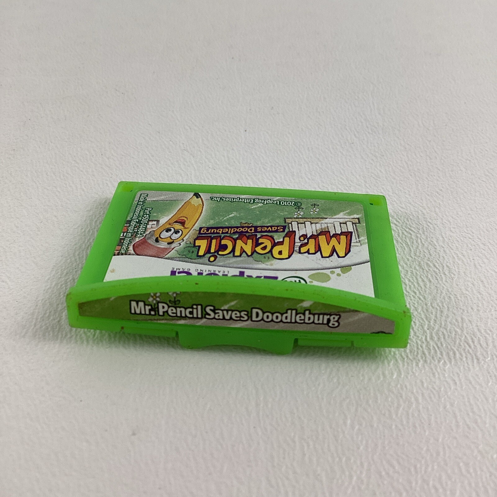 Leap Frog Explorer Game Cartridge Mr. Pencil Saves Doodleburg Learning Game 2010