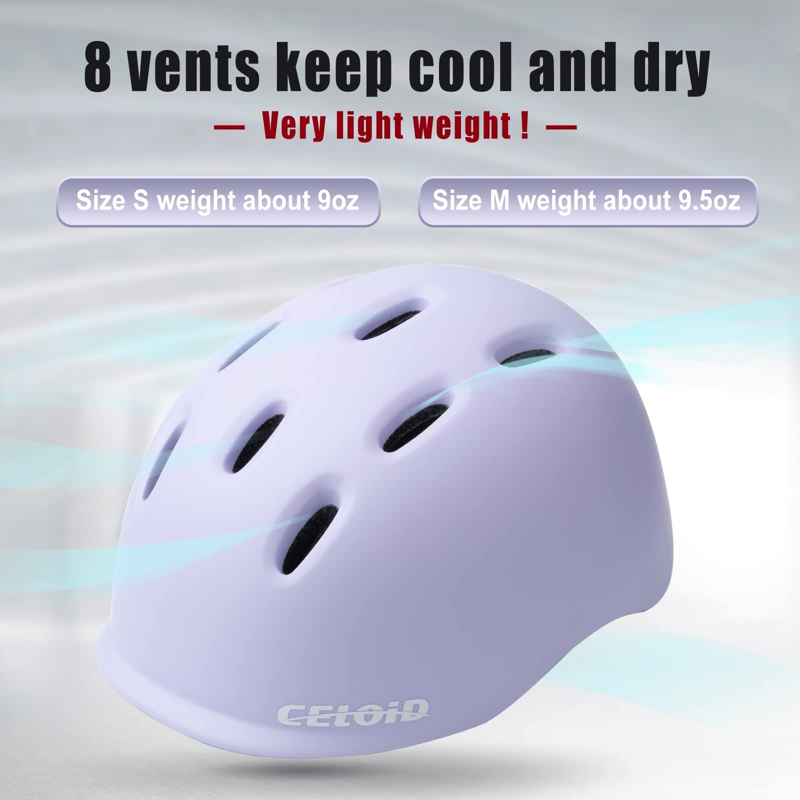 Kids Bike Helmet,Toddler Cyling Helmets for Ages 5-8-9-10-12-14-16Years Youth…