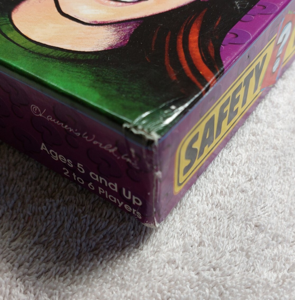 SAFETY FIRST: FUN & FACTUAL GAME FOR KIDS & PARENTS 1998 AGES 5+ 2-6 PLAYERS