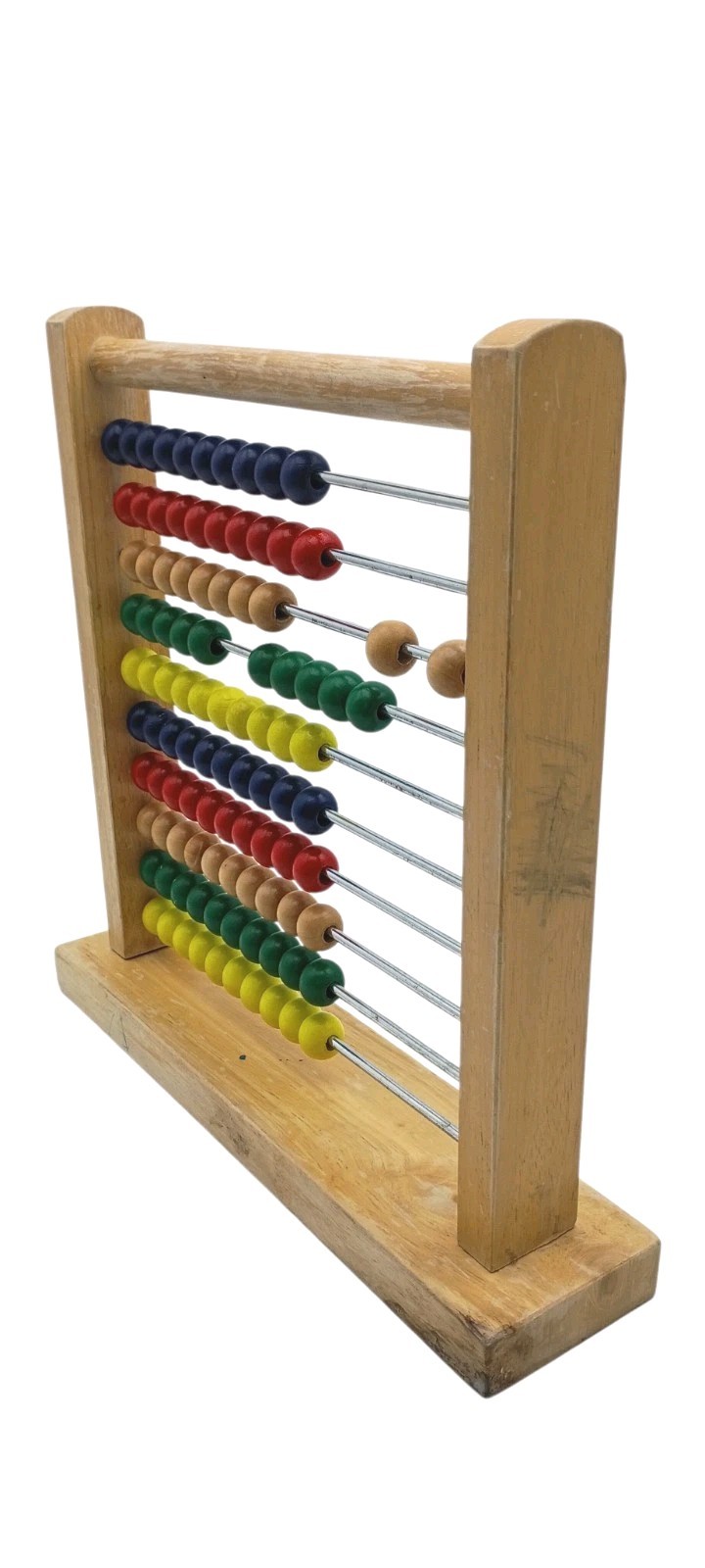 Melissa & Doug Abacus Classic Wooden Educational Counting Toy With 100 Beads