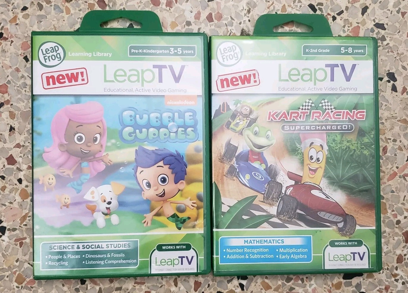 LeapTV Leap Frog Bubble Guppies, Kart Racing