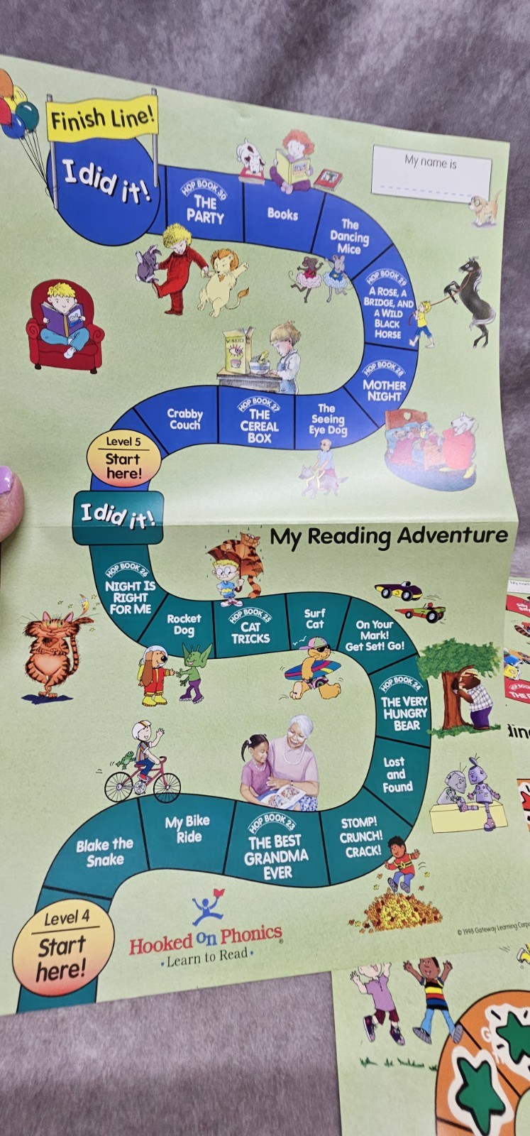 Hooked on Phonics Learn to Read Parent’s Toolbox 1998 Edition Box Set Incomplete