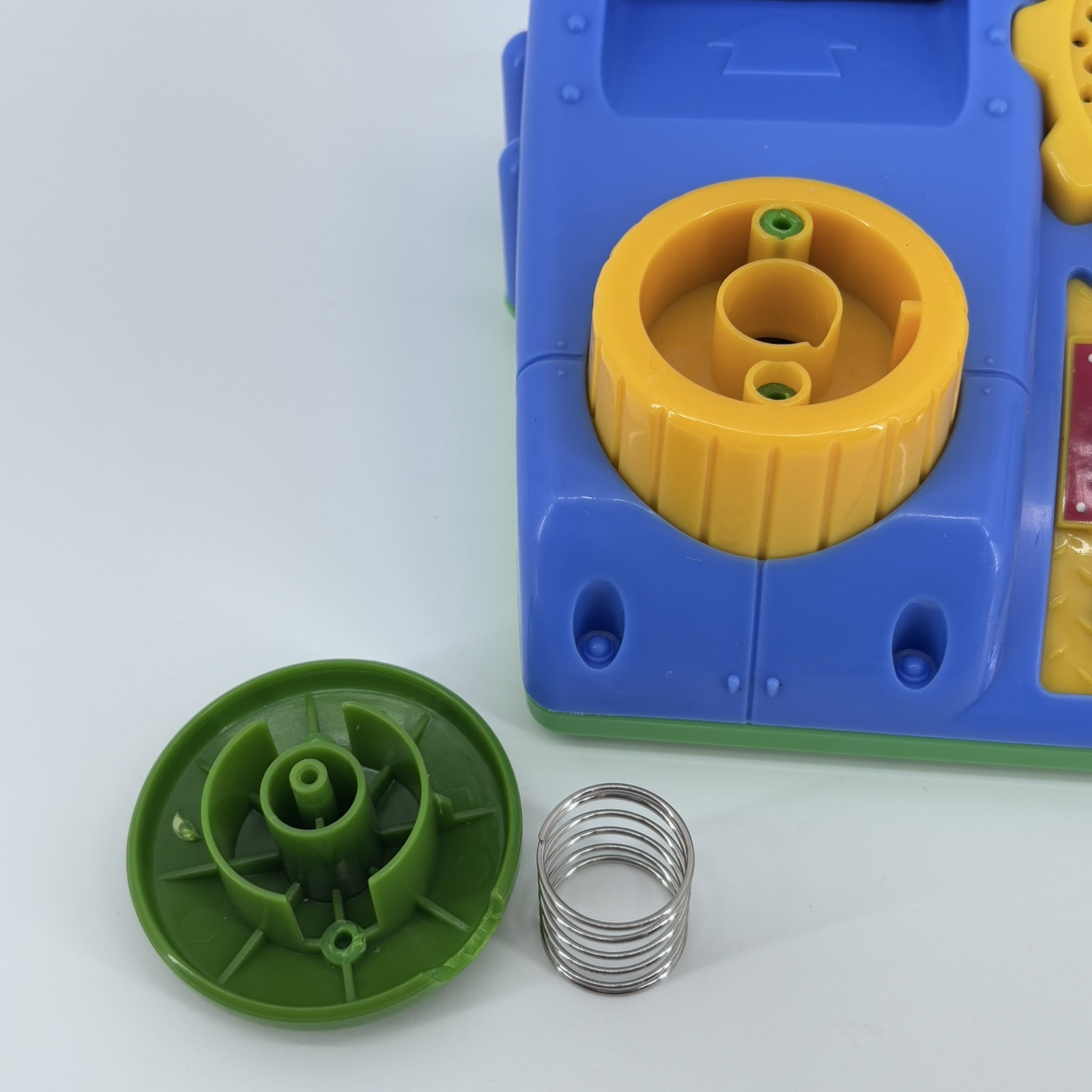 LEAP FROG Letter Factory Board Game *Broken Board/GO Button* Works! Complete