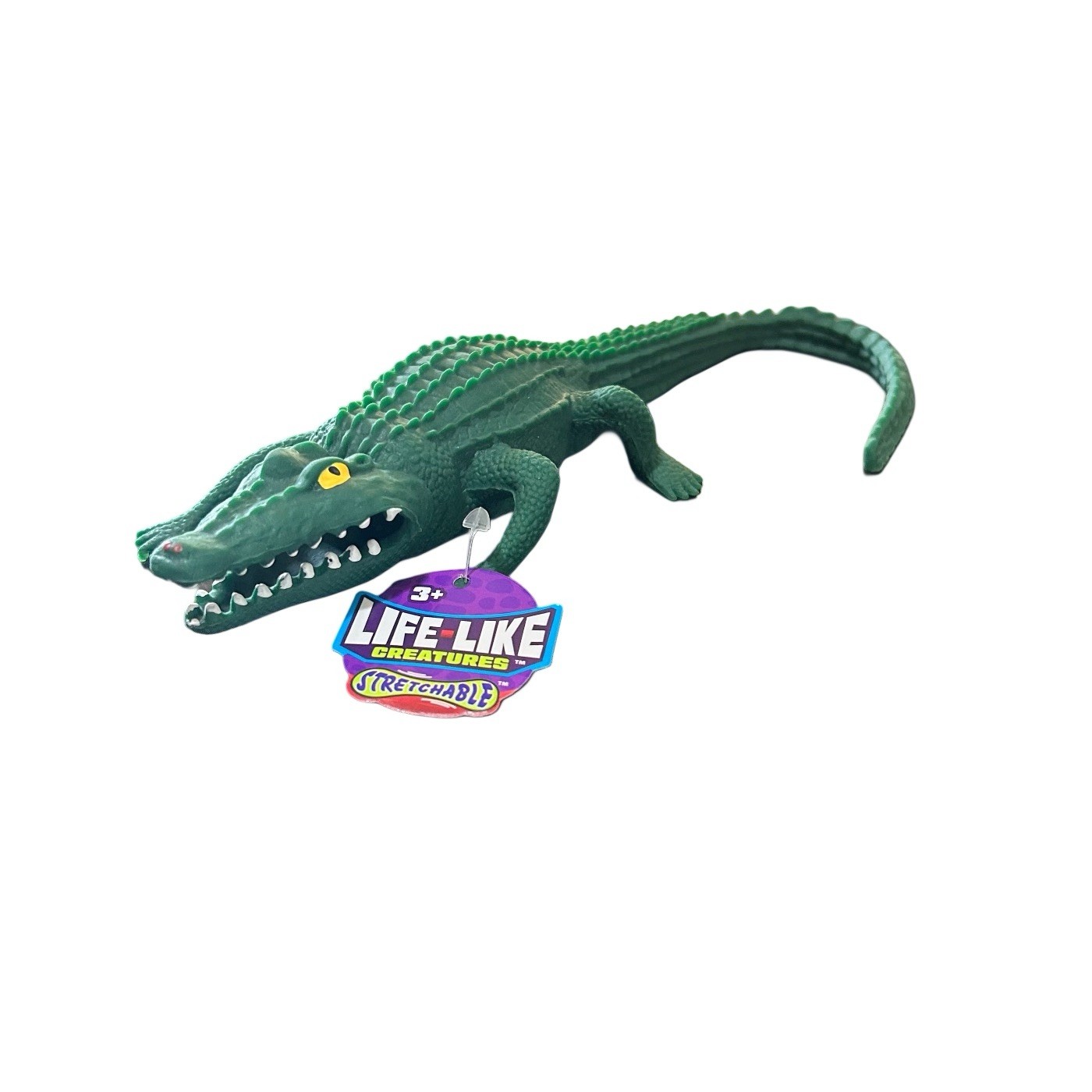 JA-RU Life Like Realistic 11” Alligator Jiggly Stretchy Sensory Tactile Toy New