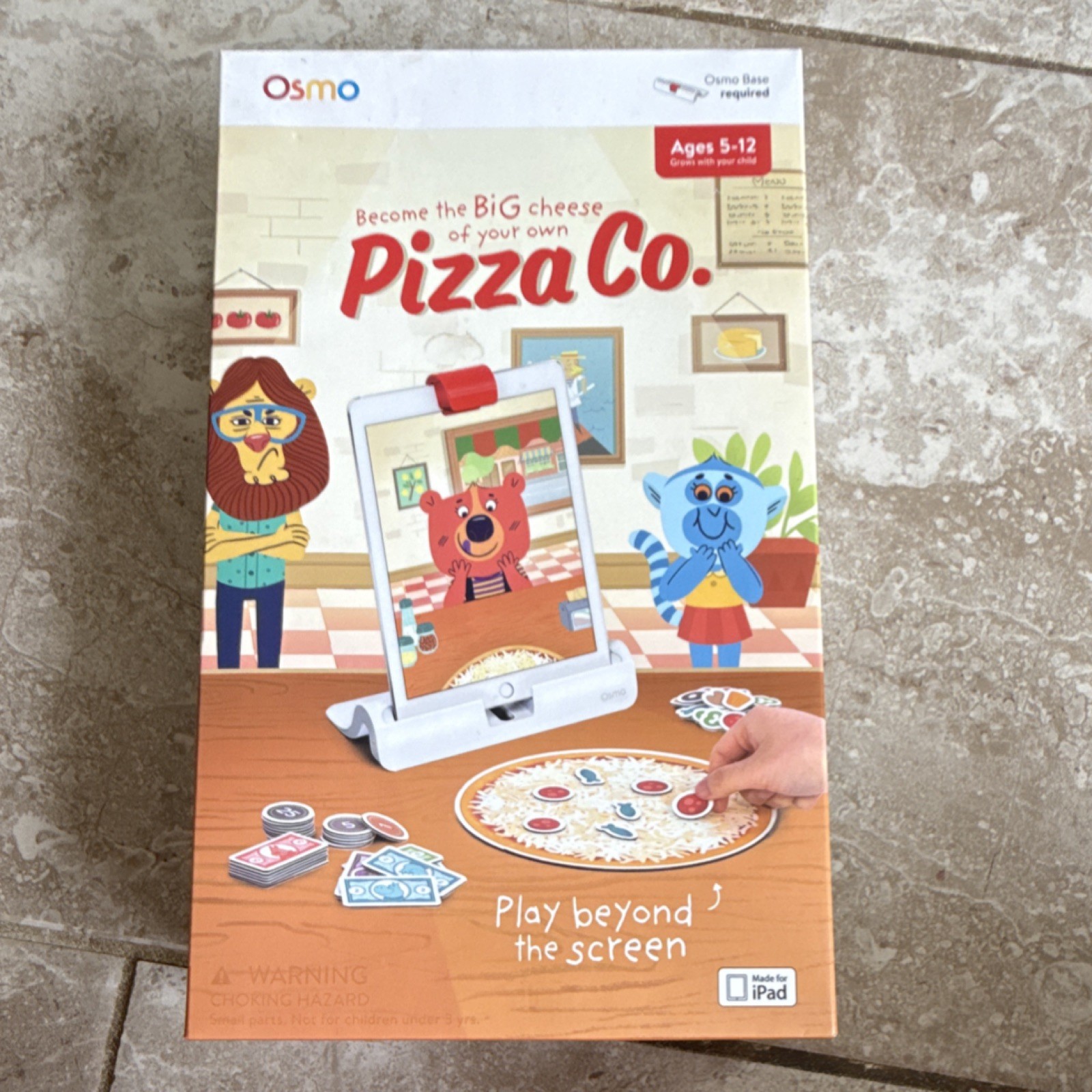 Osmo Pizza Co. Electronic Learning Game for iPad Ages 5-12, Age Level 8-11 Years