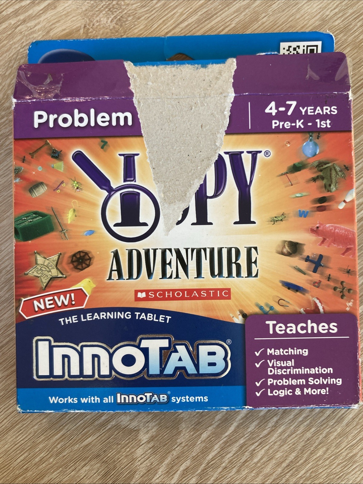 VTech InnoTab I Spy Adventure’ Problem Solving Ages 4-7 Years Pre-K – 1st Grade