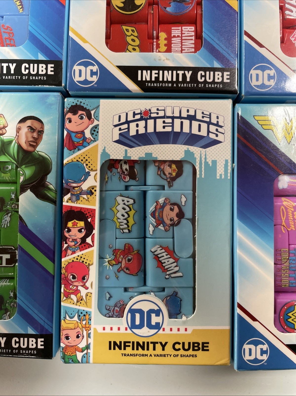 Dc Infinity Cubes 6 Pk.