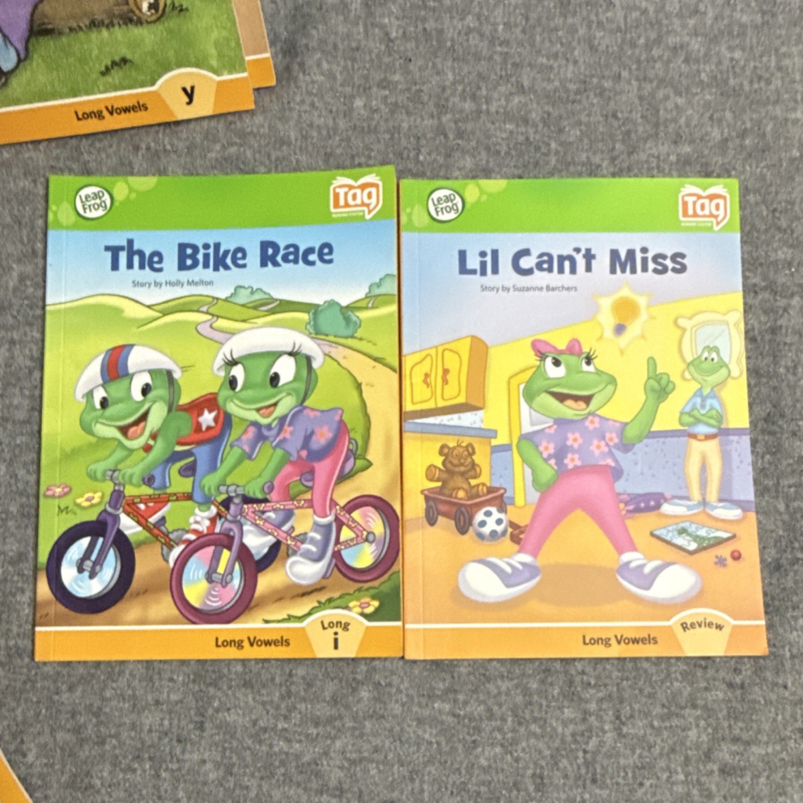 8 LeapFrog Tag Reading Books Lot Toy Story Phonics Ages 4-8