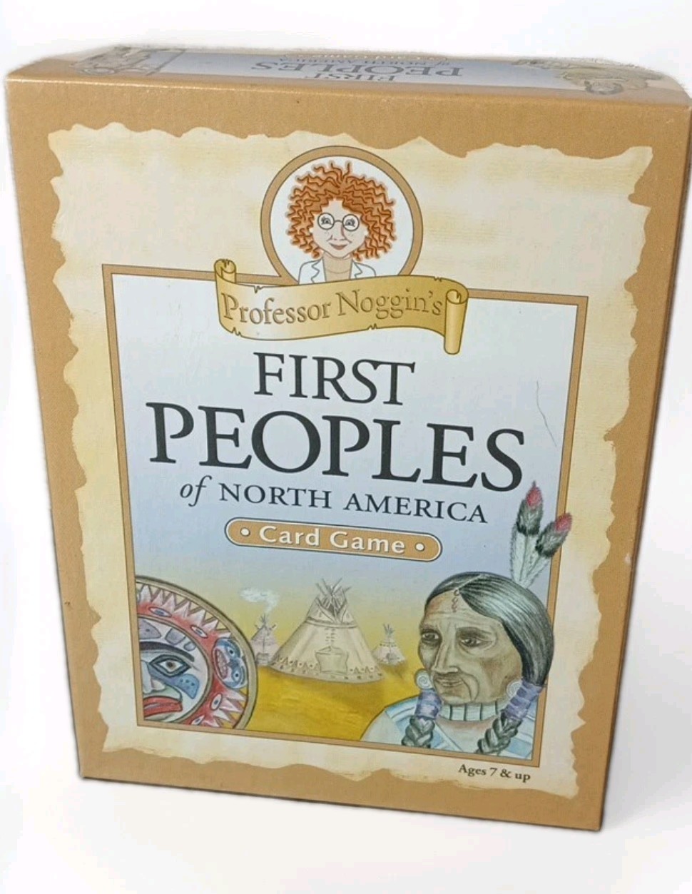 Professor Noggin’s Educational Card Game First People’s Of North Amer. Complete