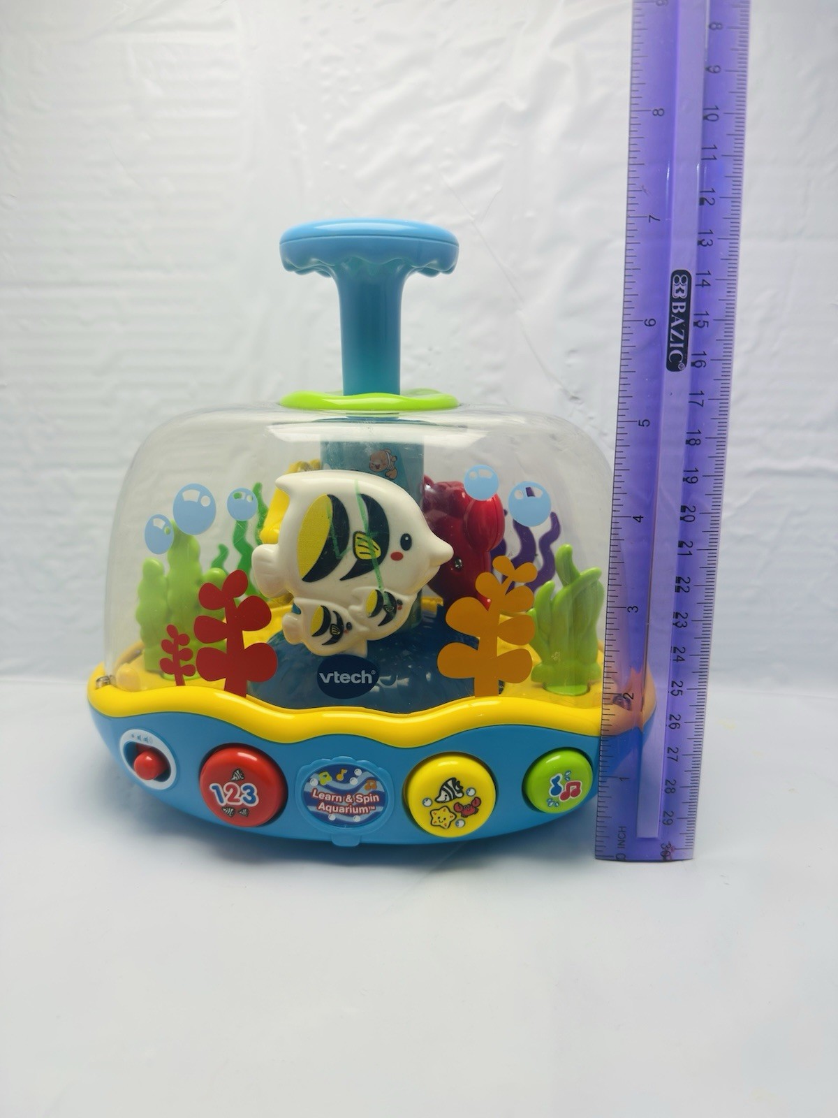 VTech Learn & Spin Aquarium Baby Toy Electronic Lights Sounds 12M+ 2017