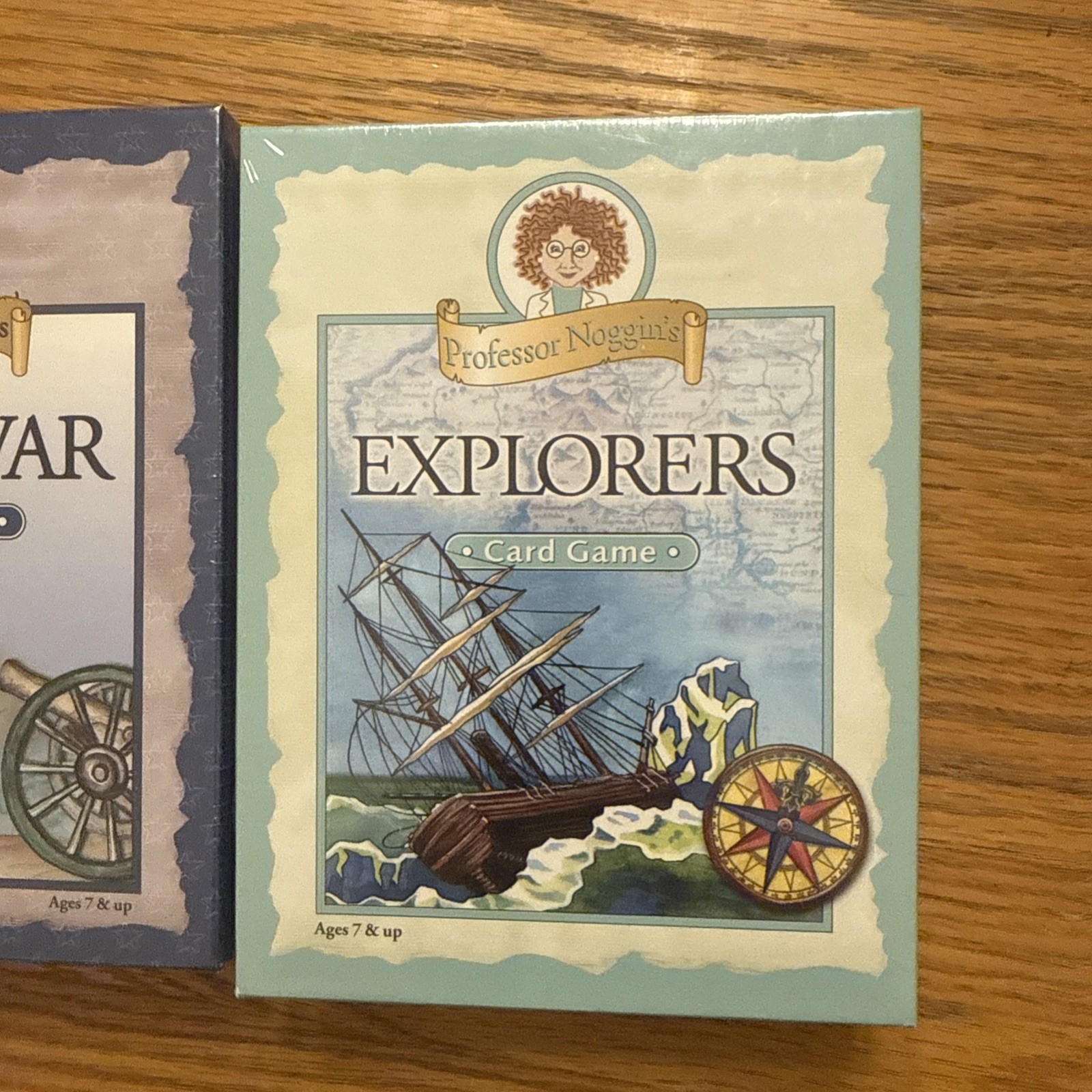 Lot 2 Professor Noggin’s History Of United States Card Game Civil War Explorers