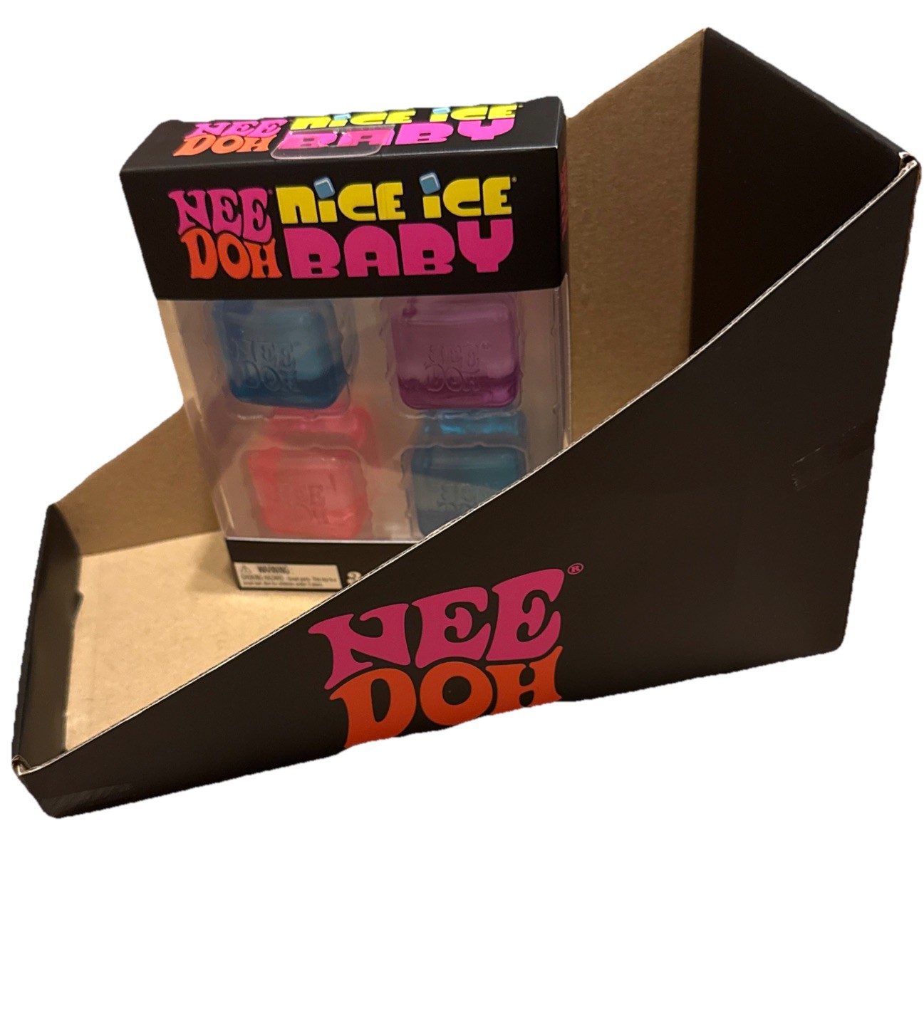 Nee Doh Nice Ice Mini Cube 4 Pack Set BRAND NEW