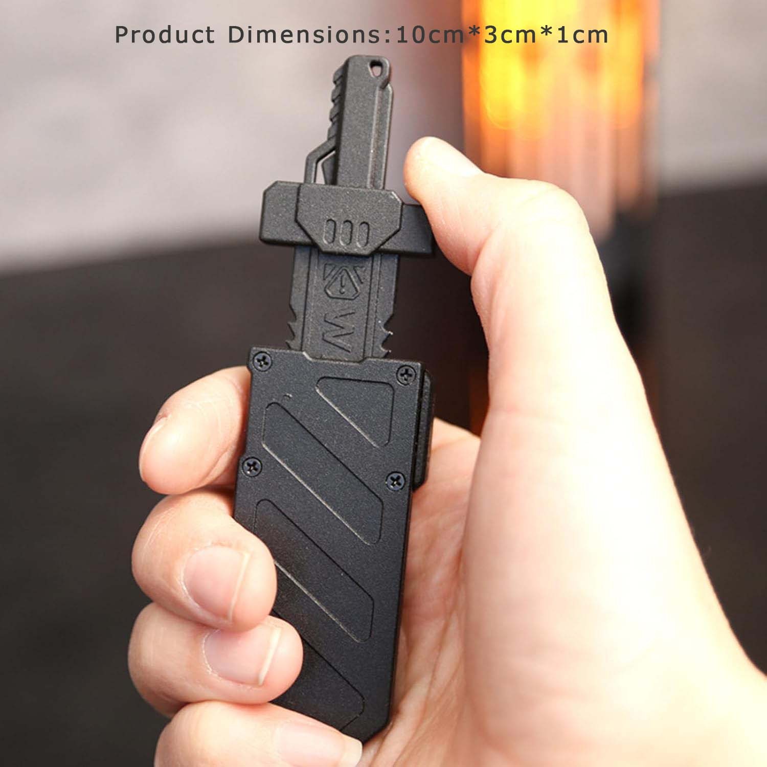 Novel Modern Gift-Worthy Anxiety-Reducing Quiet Retractable Saw Sword Fidget Toy