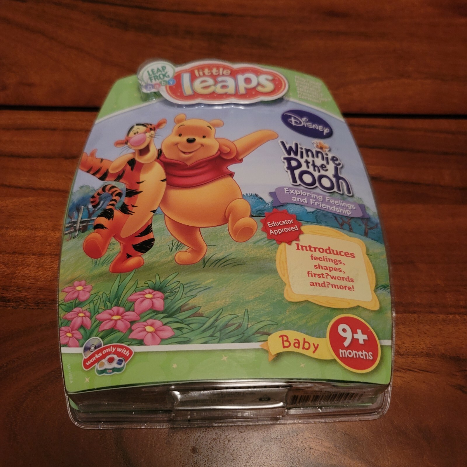 Leap Frog Baby Little Leaps Play & Move First Steps Winnie Pooh Lot of 3 New