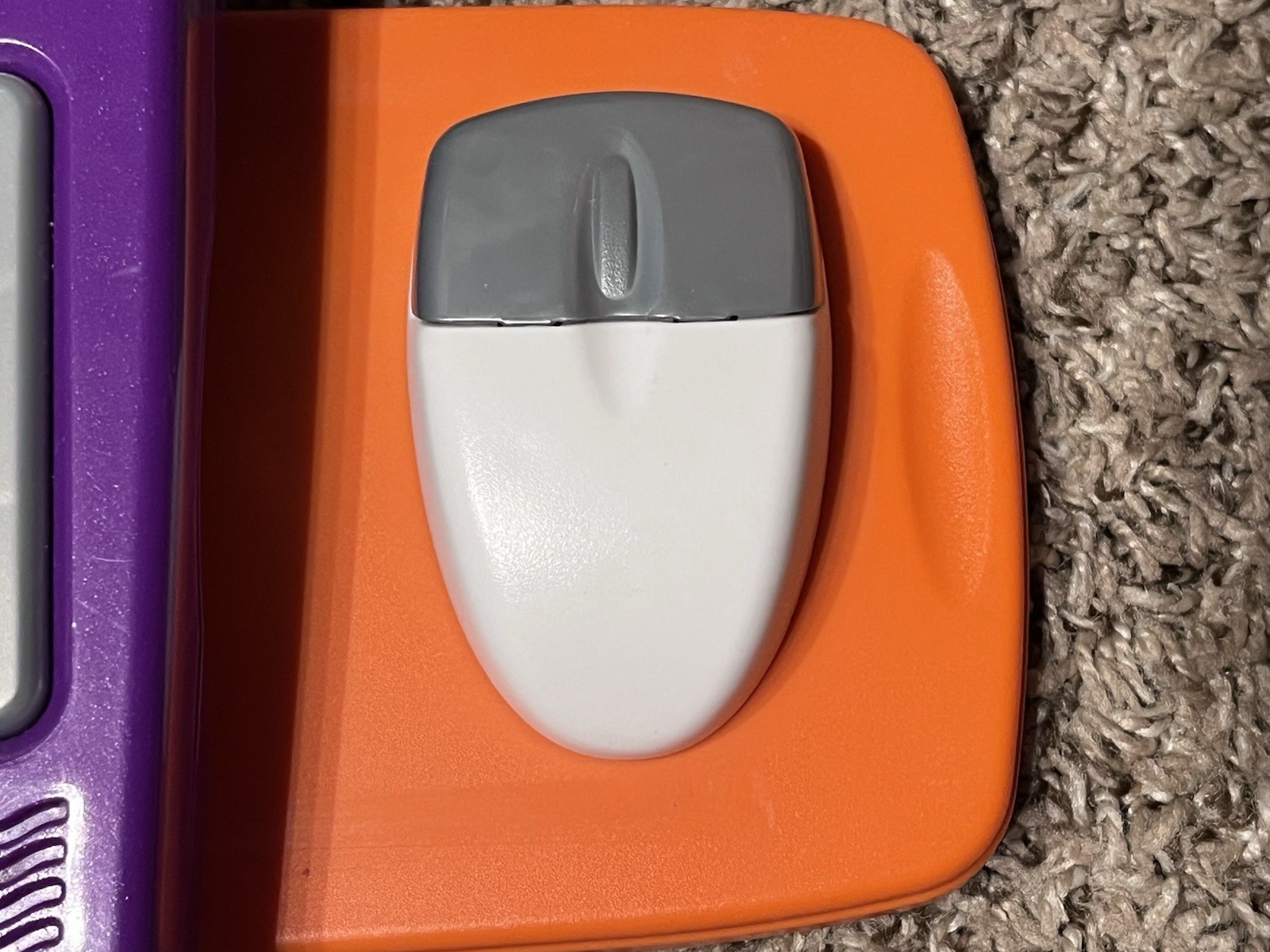 Fisher-Price 2009 Fun2learn Color Flash Laptop Purple Grey Works Great Cleaned ￼