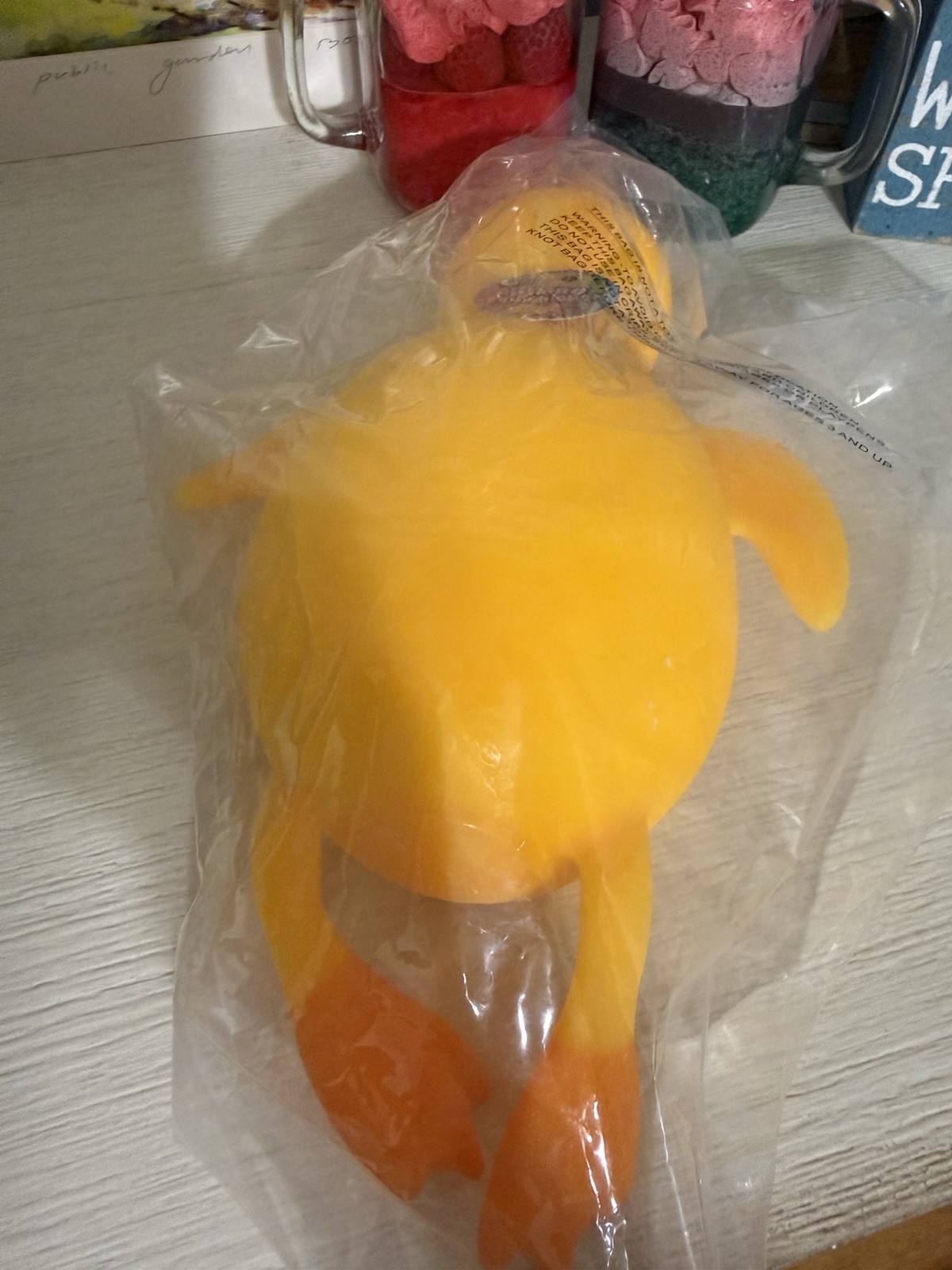 New Tiktok Viral Jumbo 11″ Squishy Squish Duck Squeeze Laffy Quacks JA-RU